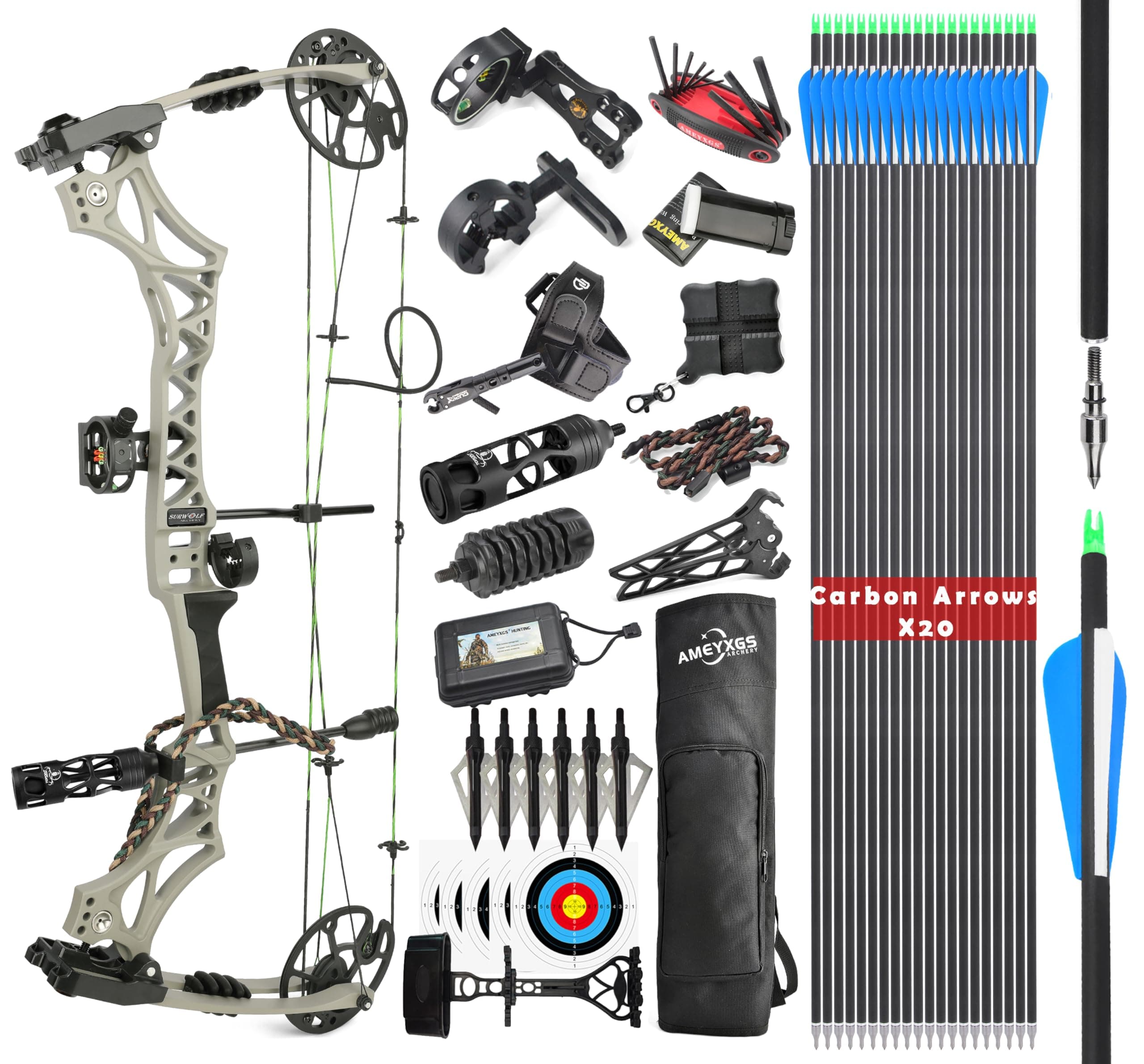 Compound Bow Kit, Hunting and Target