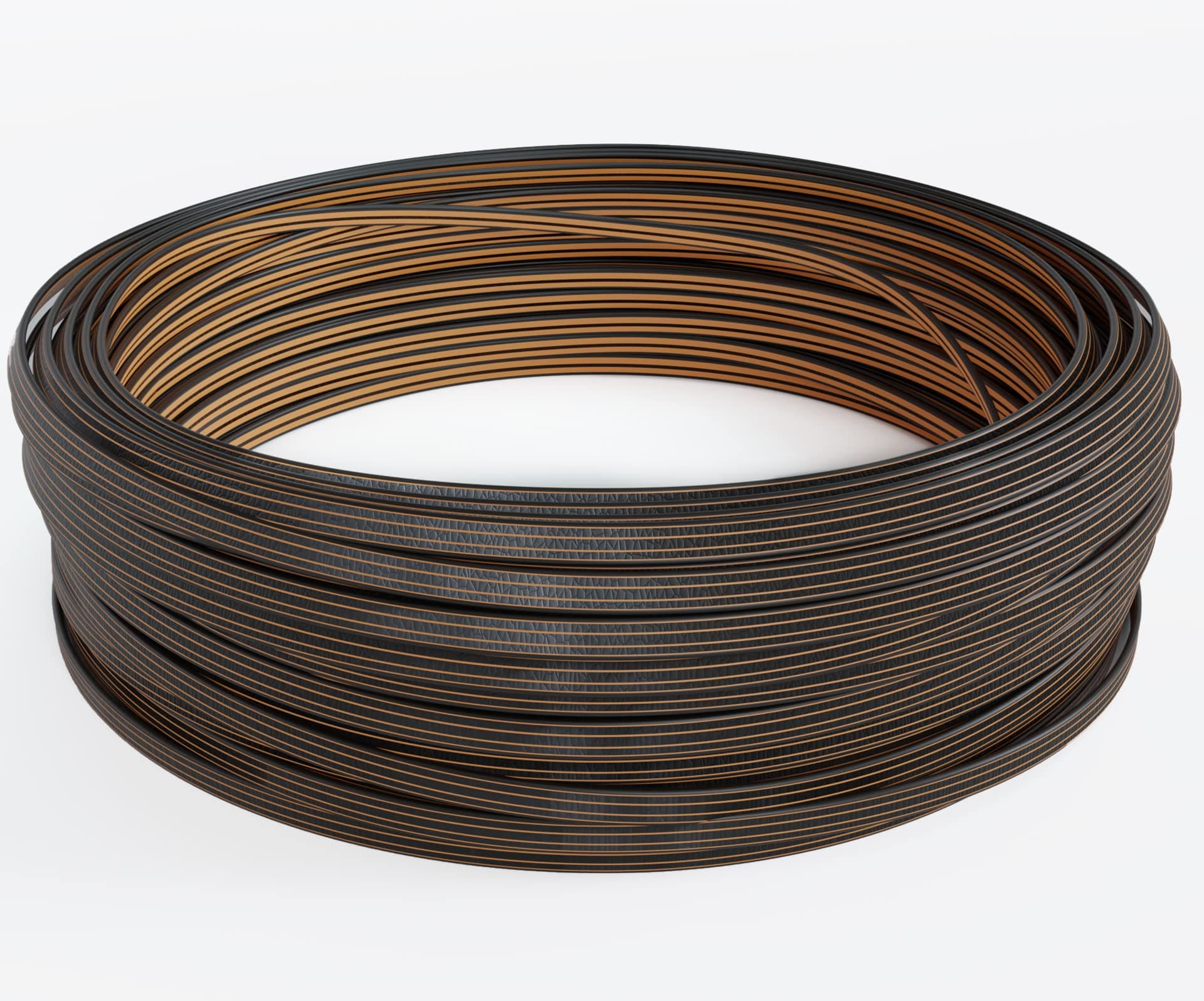 Gradient Dark Brown Wicker Repair Material Fix Kit Rattan Plastic Vinyl Material for Patio Furniture Chair, Sofa, Table Repair Replacement (1.1 LBS)