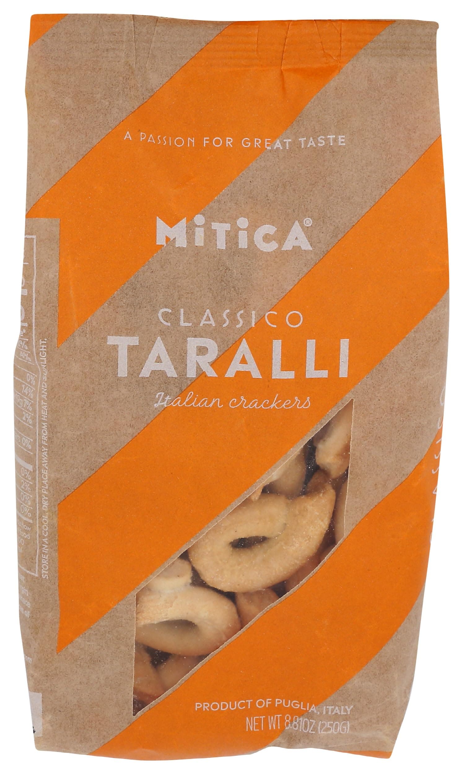 Mitica Classic Taralli, 8.81 OZ