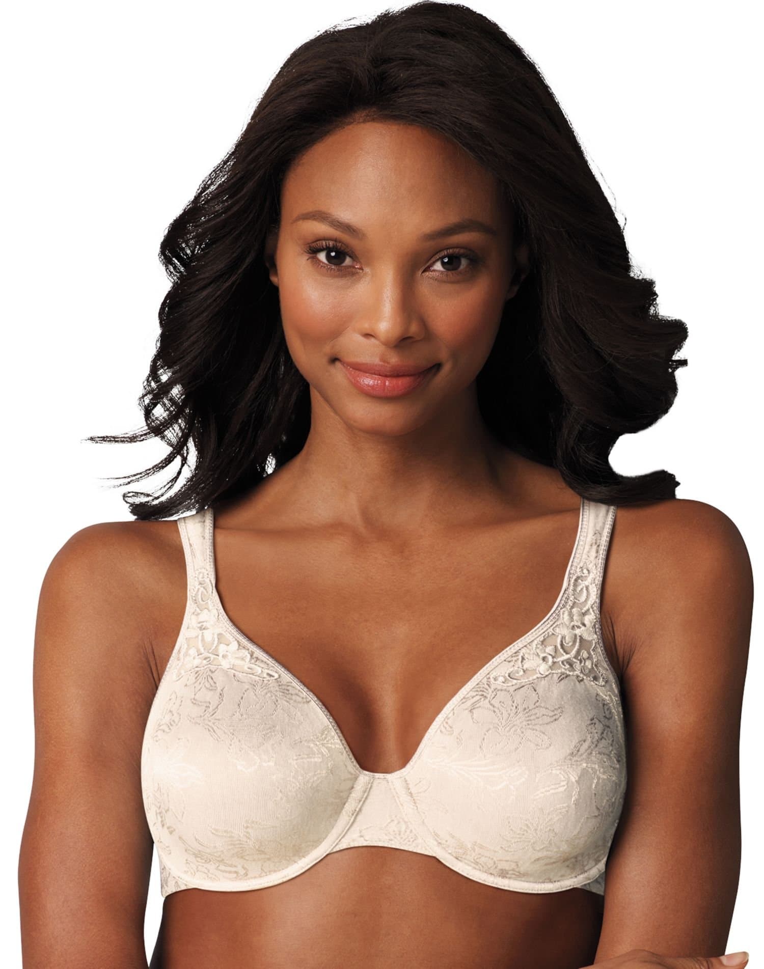 Playtex Secrets Women's Seamless Cottony Underwire Full Coverage Bra 4415
