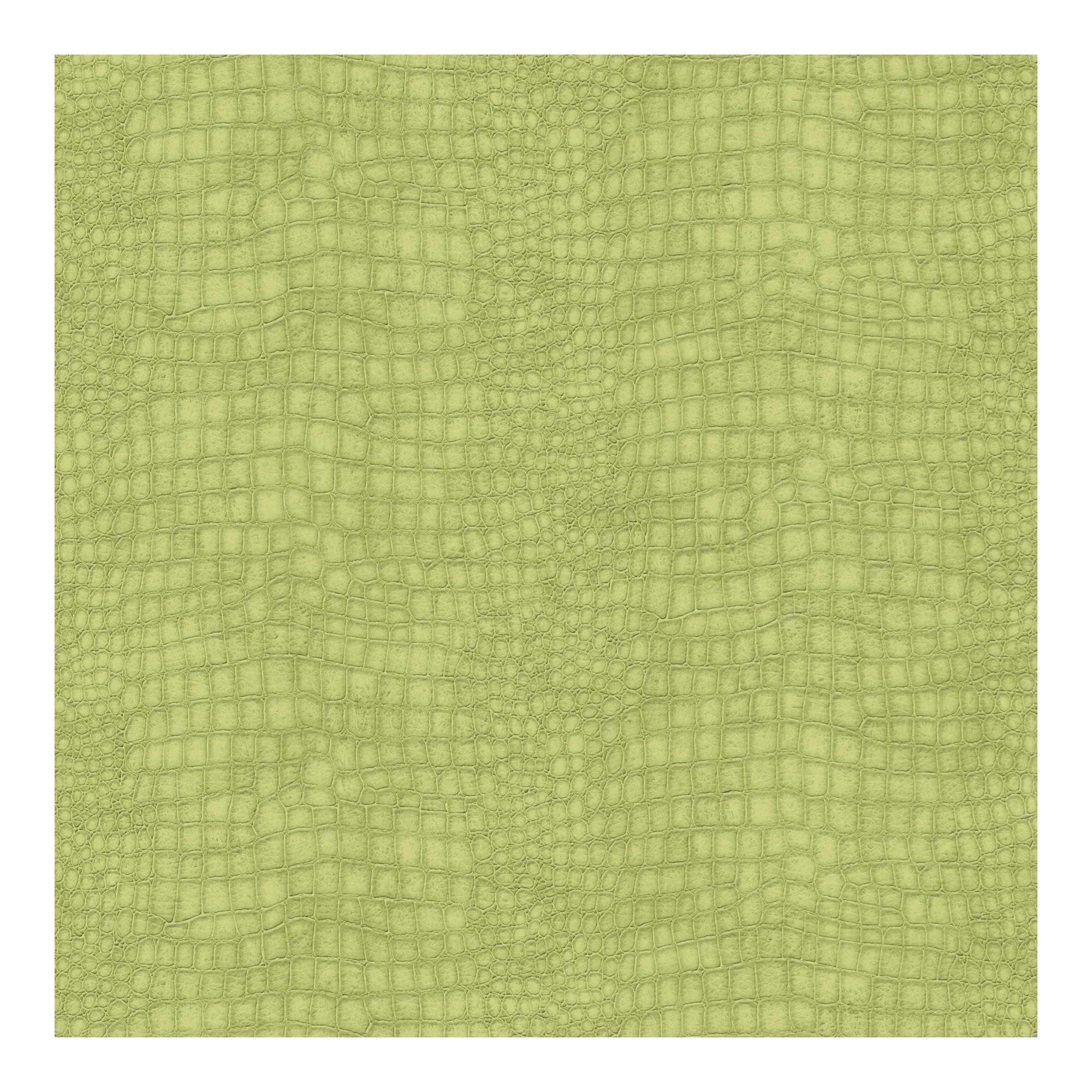 Boutique Crocodile Green Wallpaper