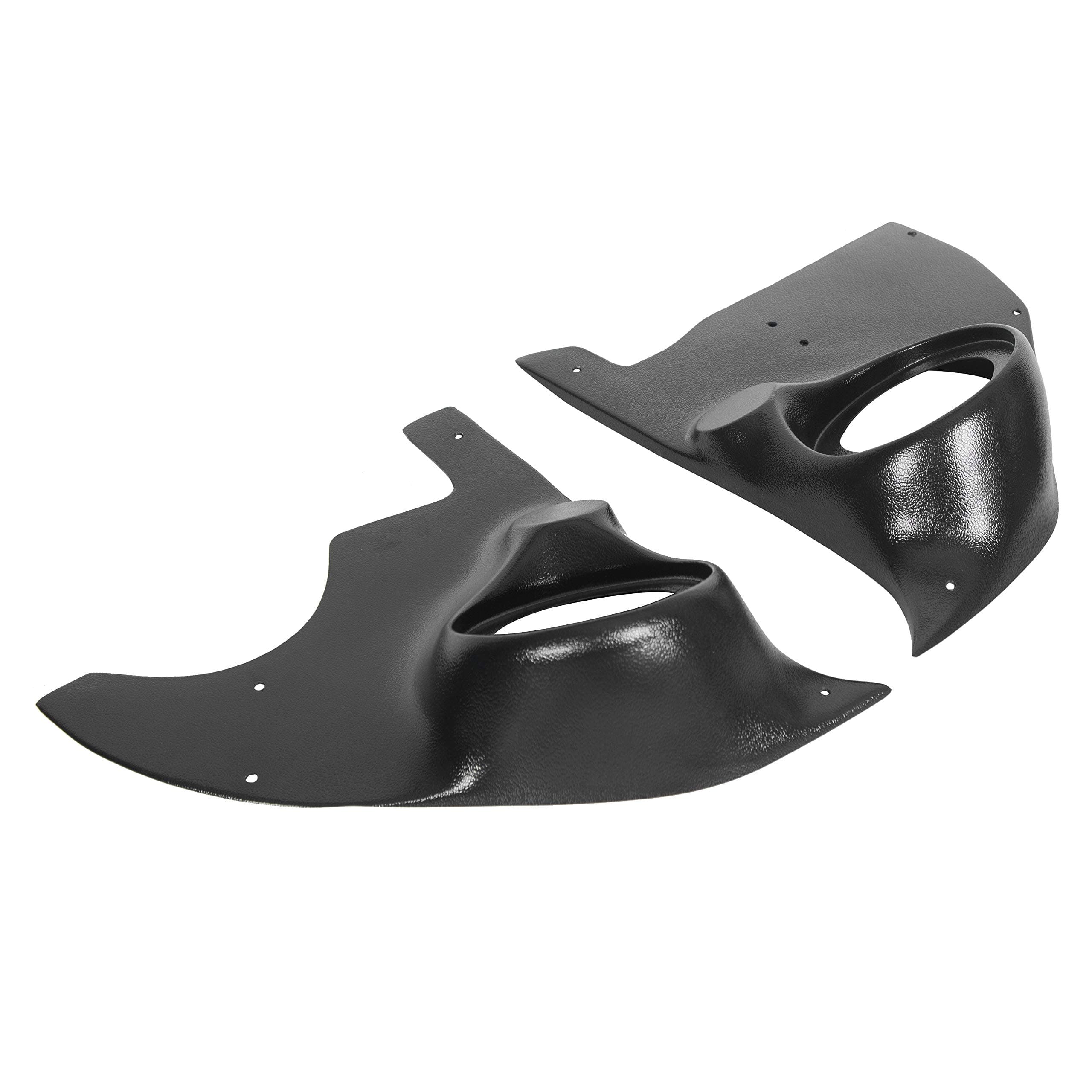 HECASA Pair Speaker Kick Panels Compatible with 1981-1987 Chevy GMC Pickup Truck Blazer Suburban Jimmy Crew Cabs