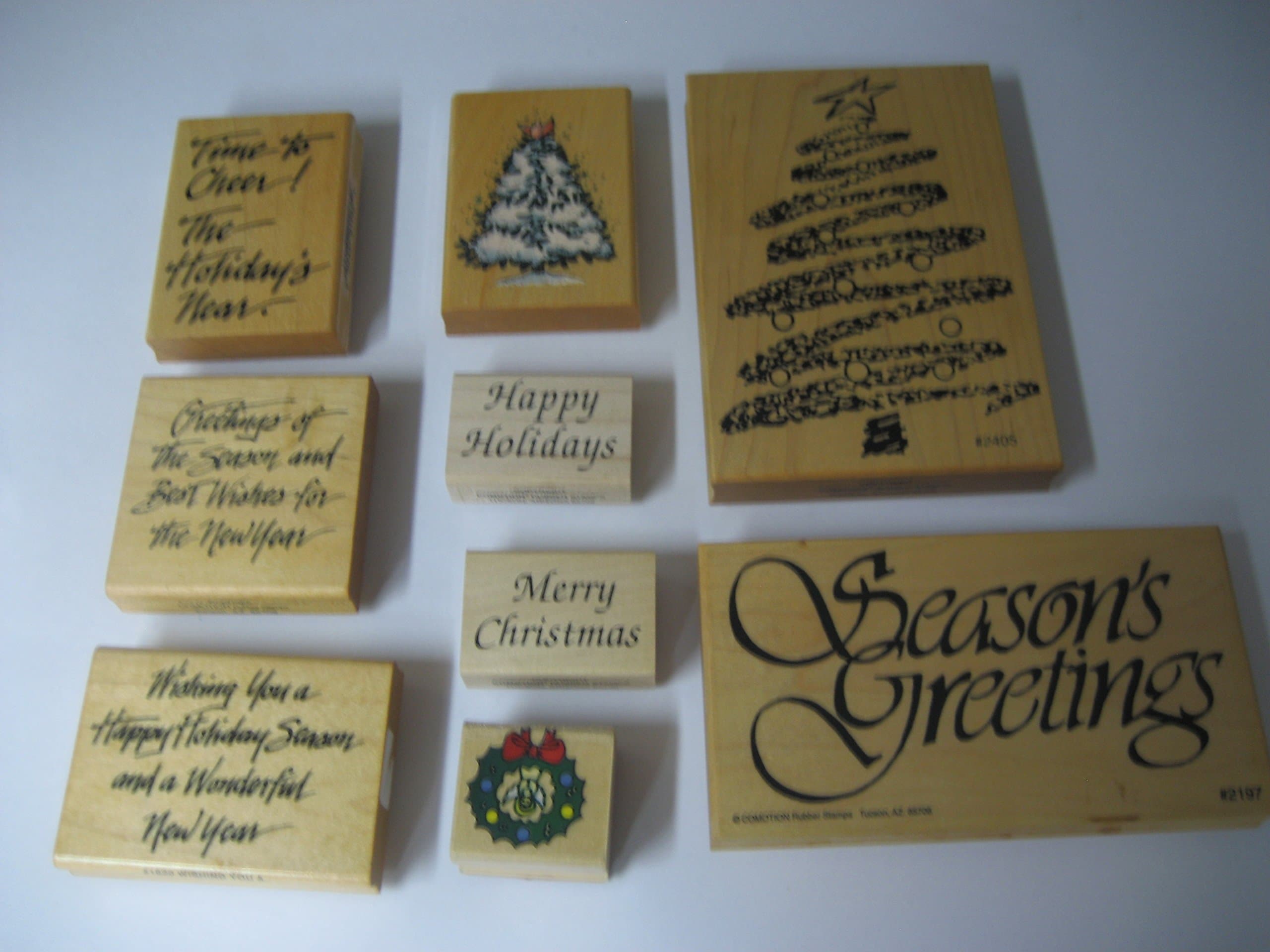Christmas Stamp Set 9 Stamps