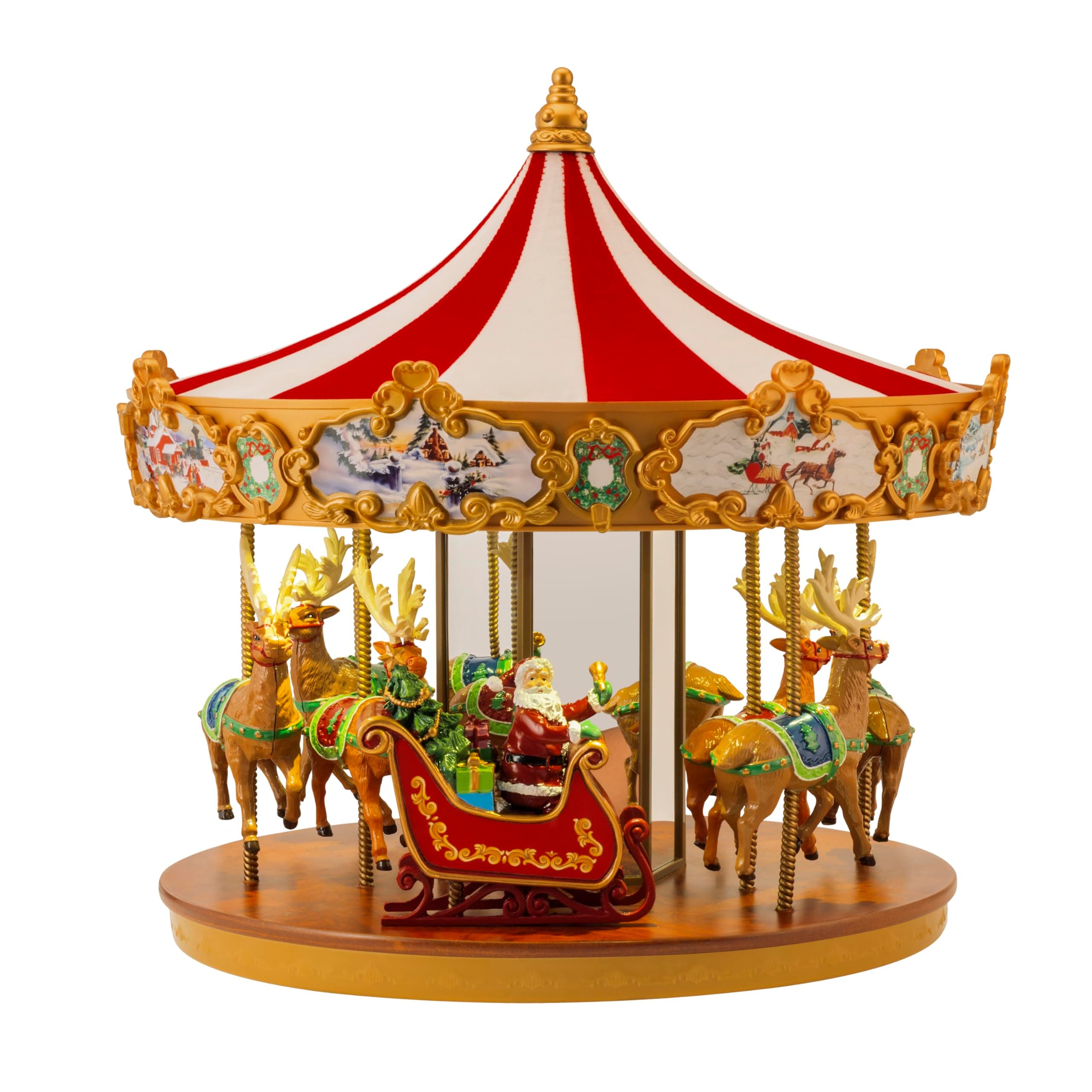 Mr. Christmas 12" Very Merry Carousel