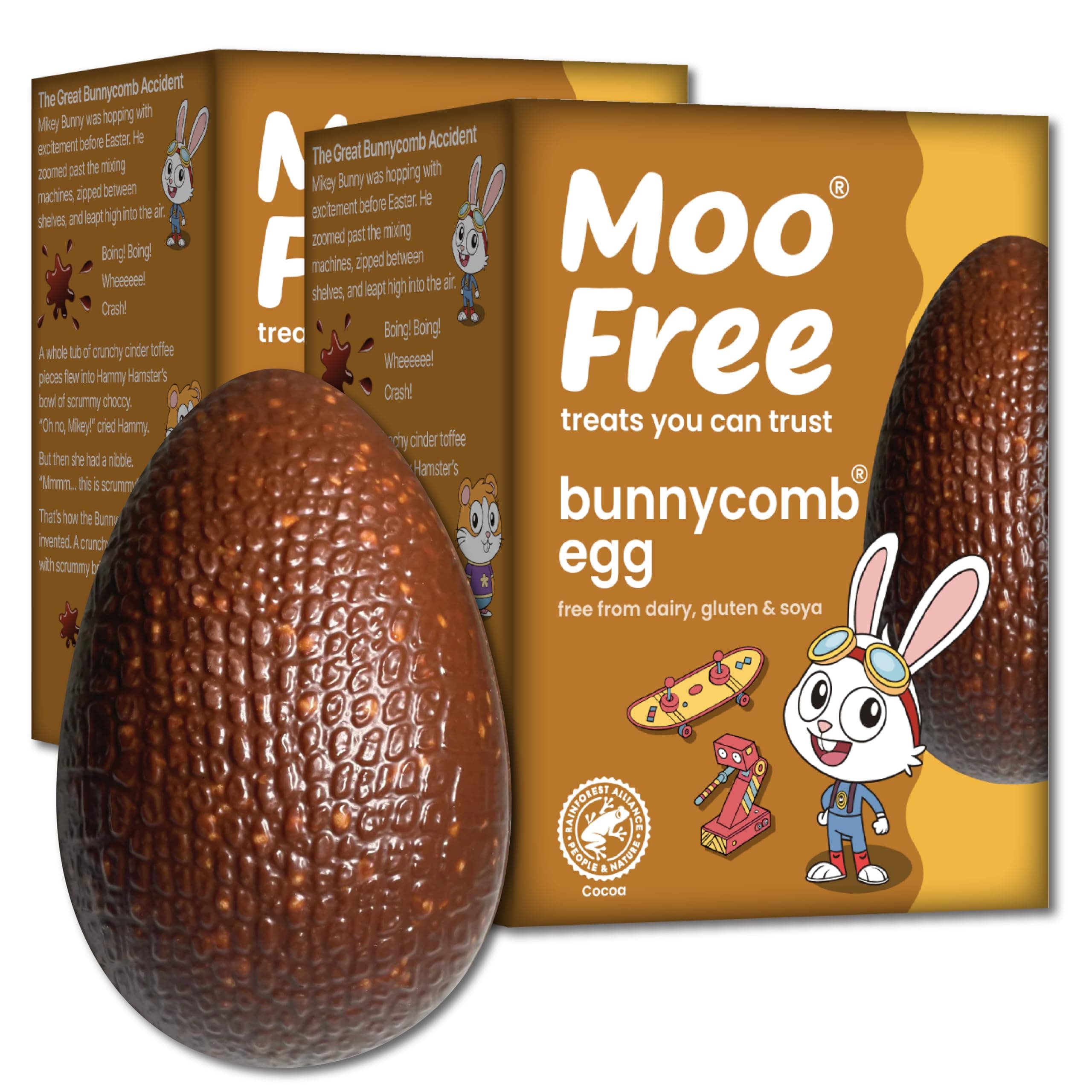 Bunnycomb Egg + An Egg-Citing Surprise 95g (Pack of 2)