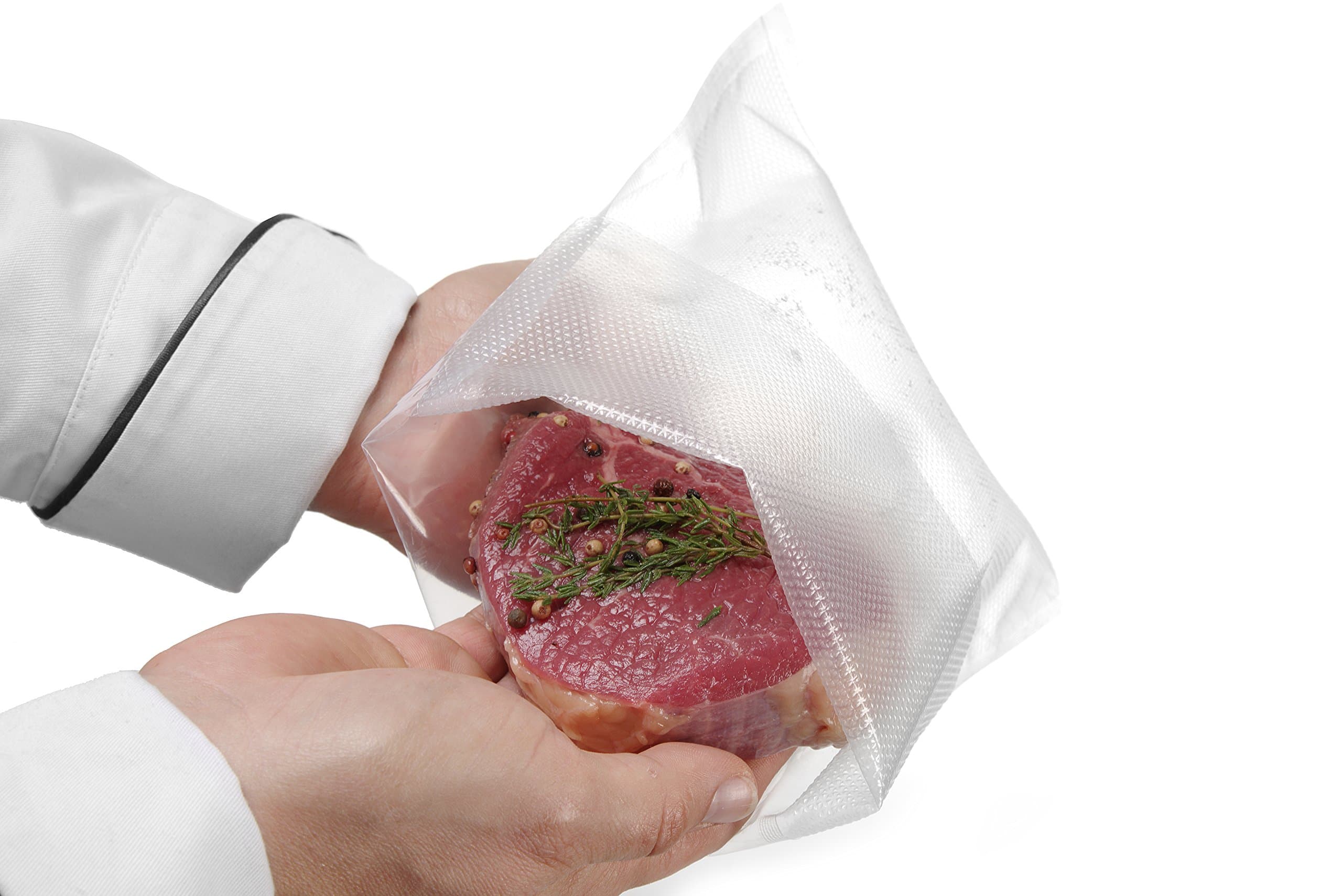 HENDIEmbossed Vacuum Bags, 150x400 mm