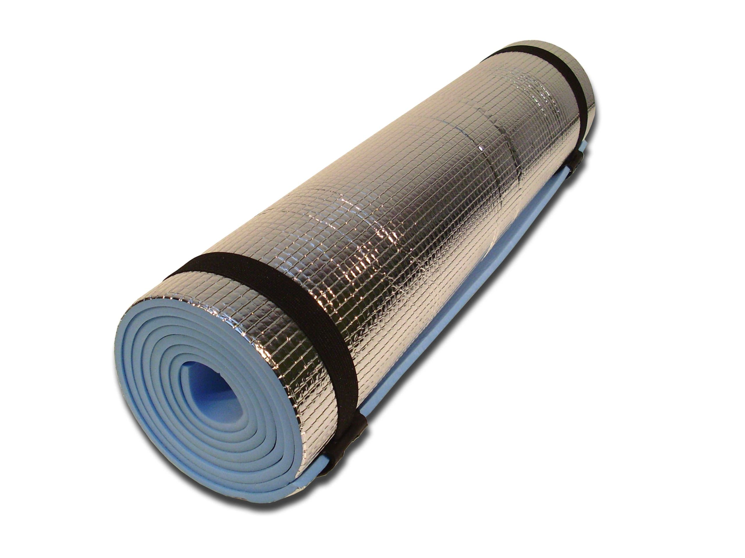 Yellowstone Eva Camping Mat with Foil - Blue