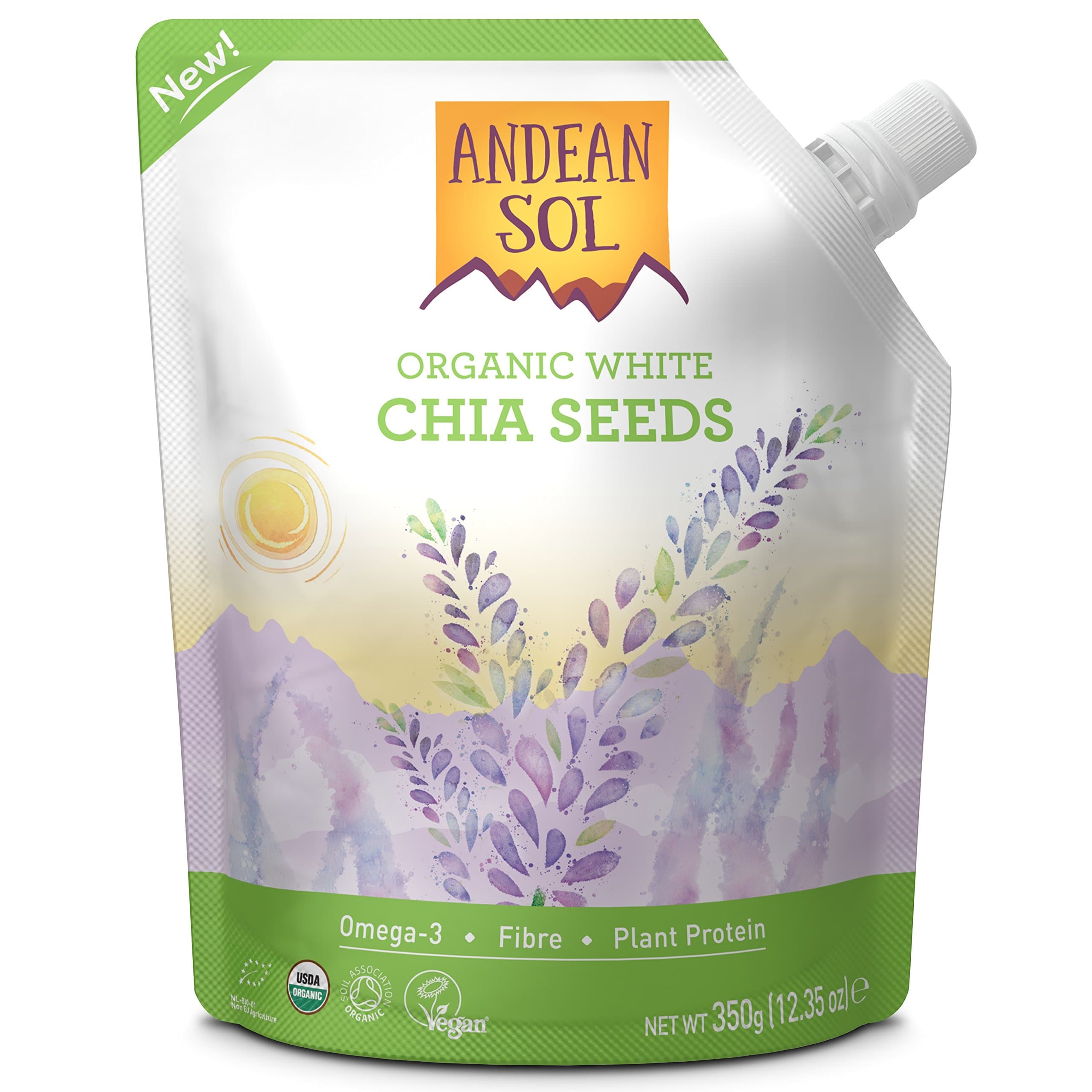 Andean Sol Organic White Chia Seeds