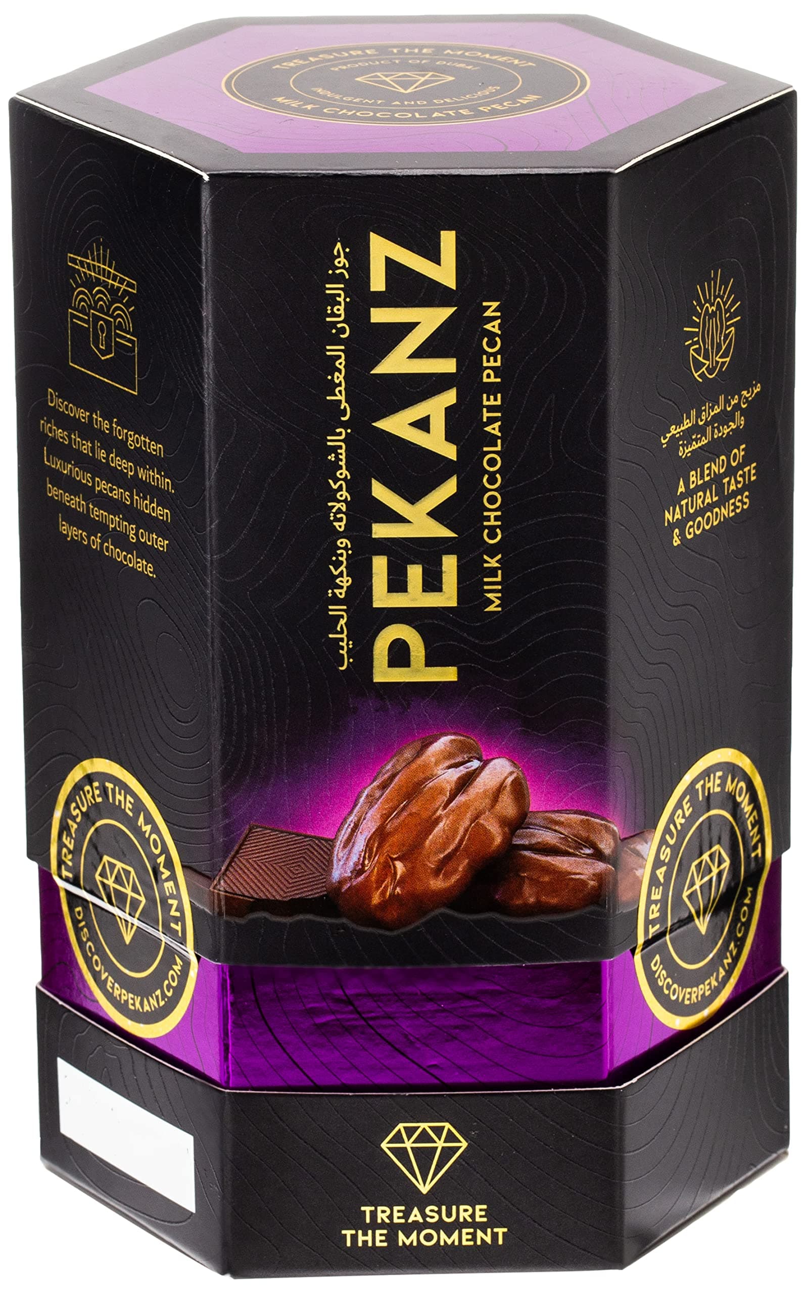 PEKANZ Pecan Coated, Milk Chocolate Box, 150 gm