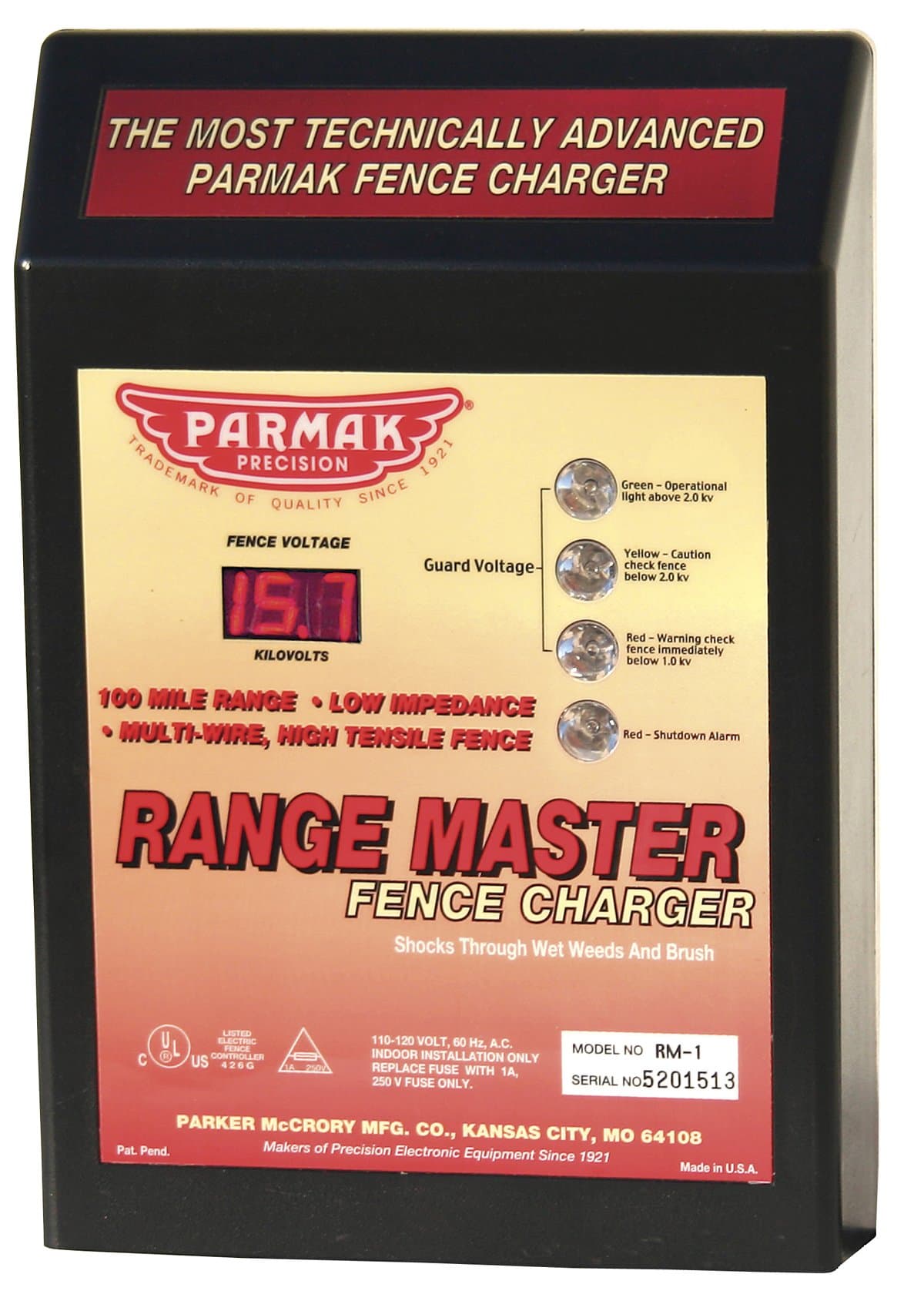 Digital Fence Charger (RM-1)