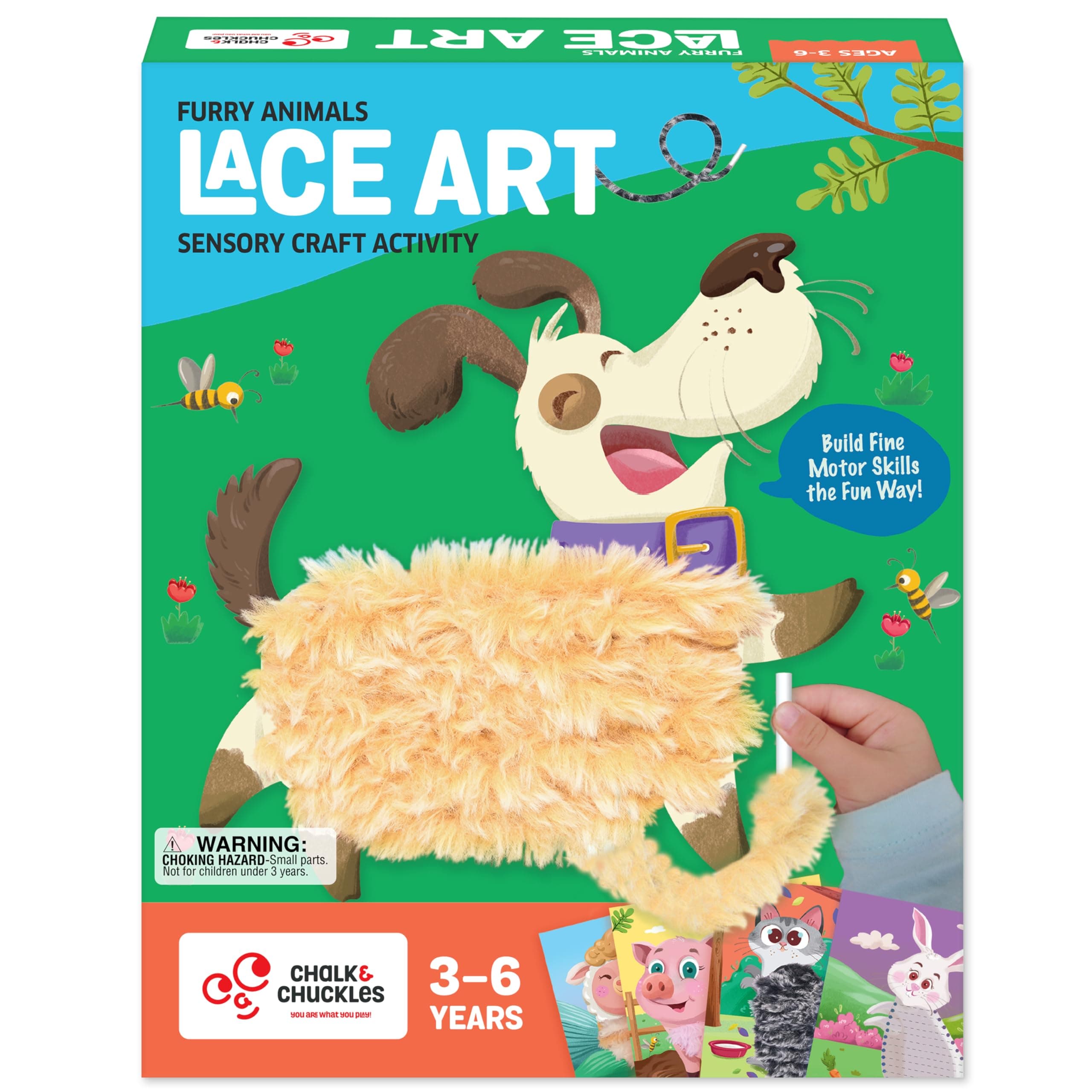 Lace Art Furry Animals