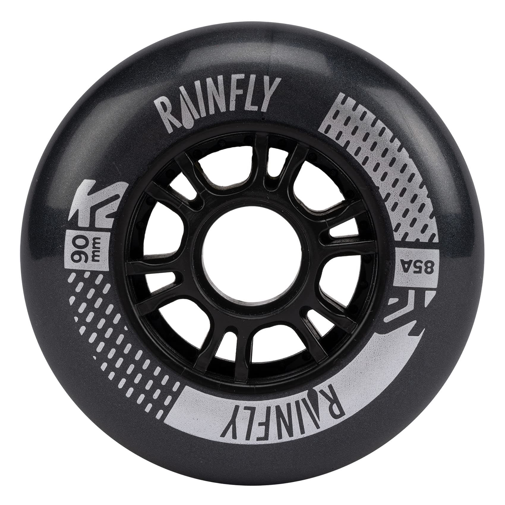 RAINFLY 90MM - 4 Pack Black 1SZ -