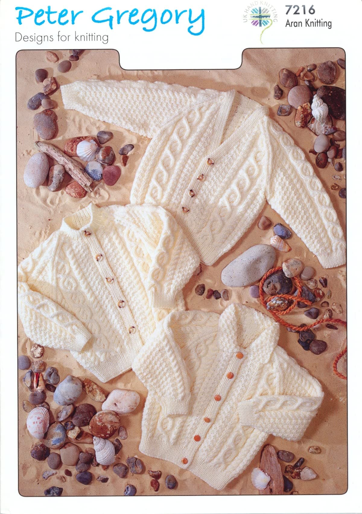 Knitting Pattern 7216 Baby Cardigans