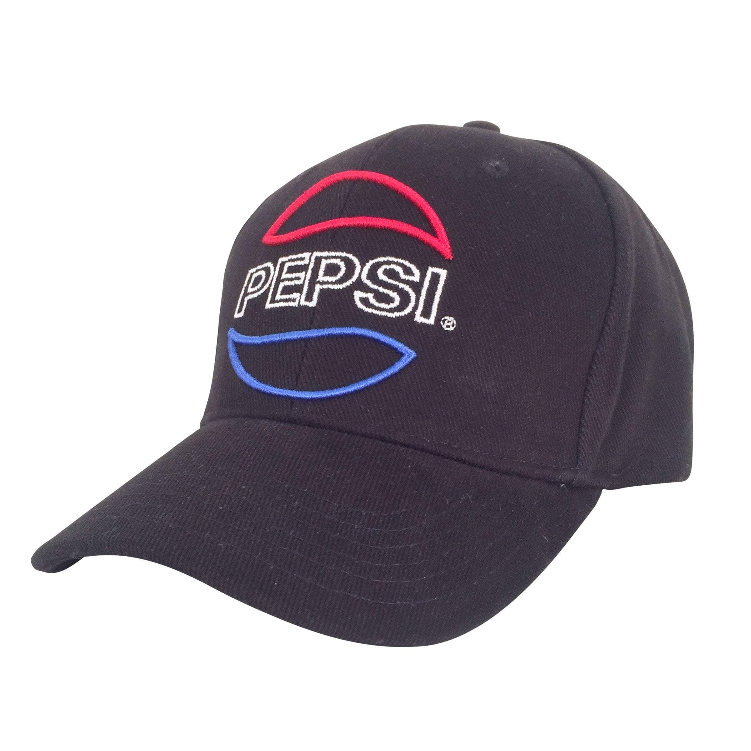 Pepsi Hat - Black Pepsi Logo Baseball Cap