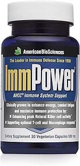 American BioSciences Immpower Ahcc 500mg Capsules - 30