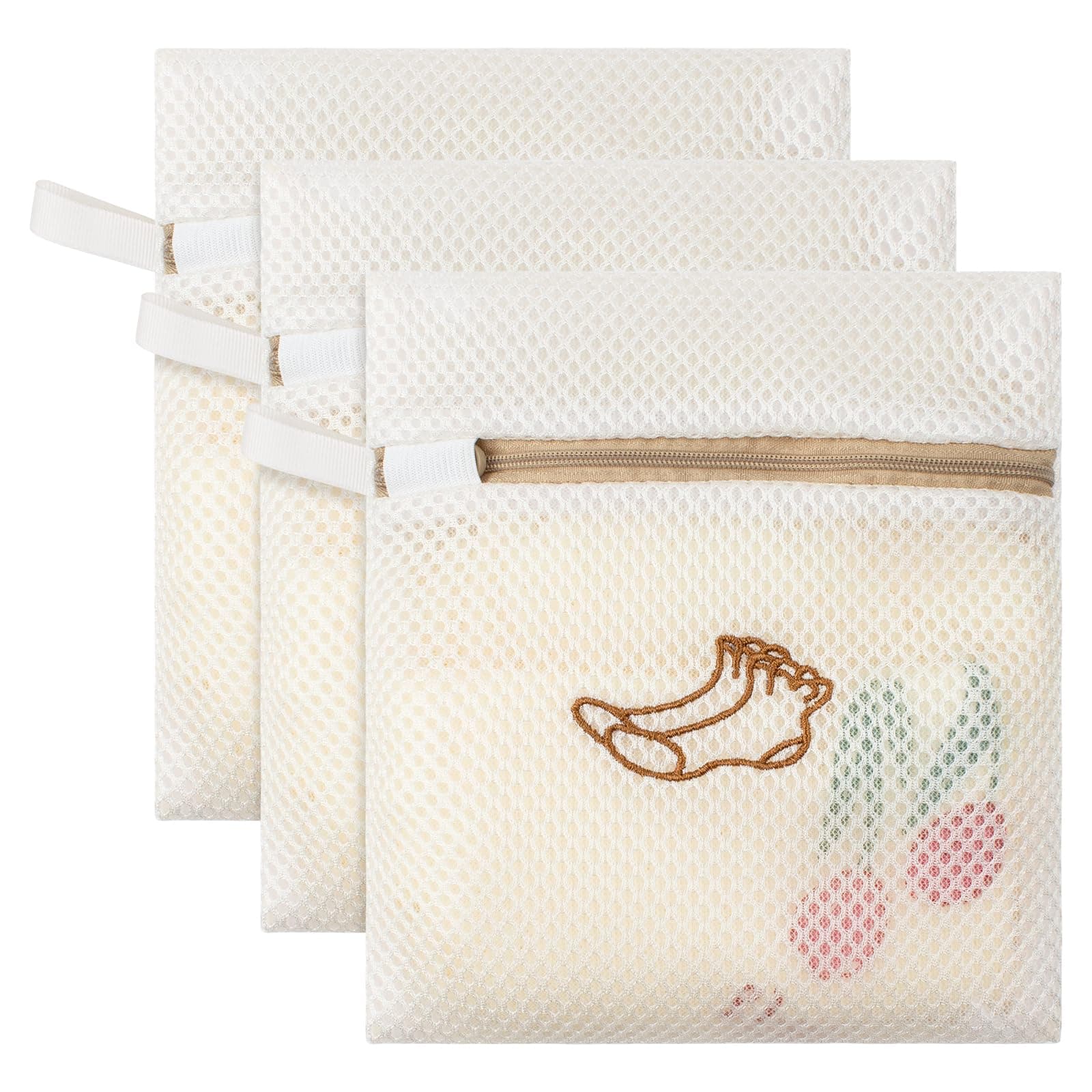 Thickened sock washing bag with hanging strap