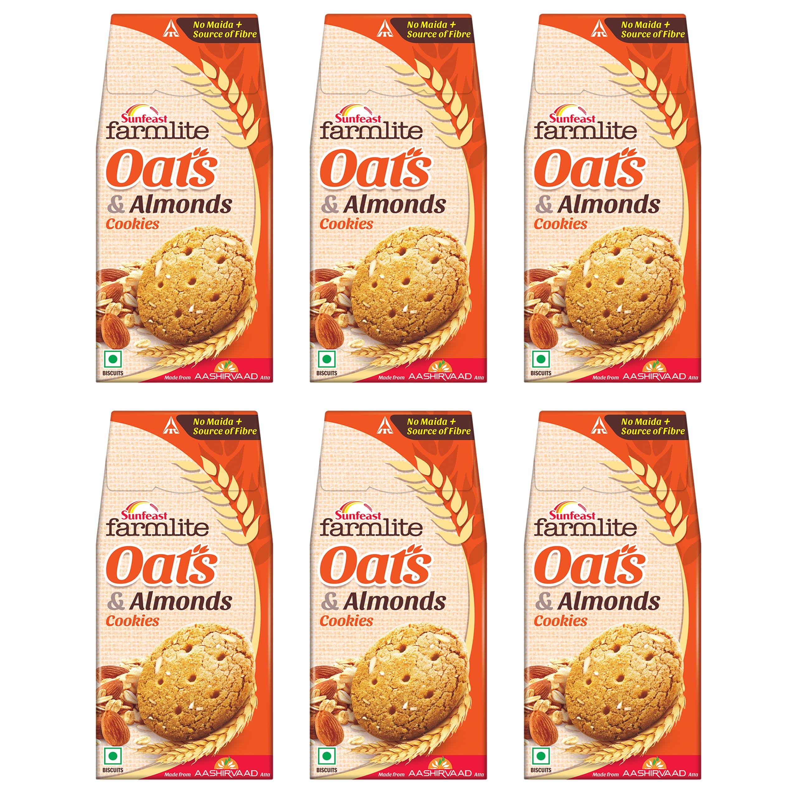 Oats and Almonds Bundle Pack, 900 g