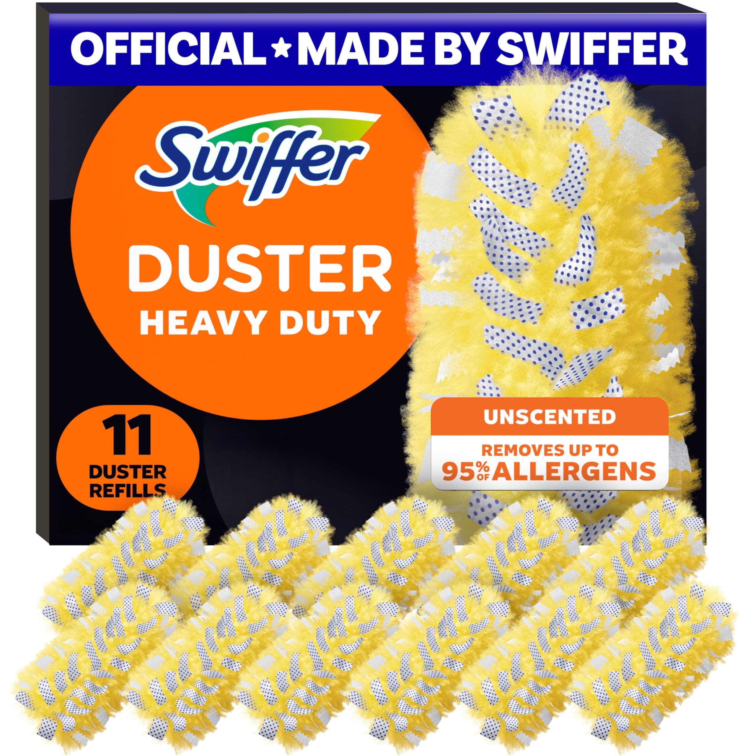 Heavy Duty Refills, Ceiling Fan Duster, 11 Count