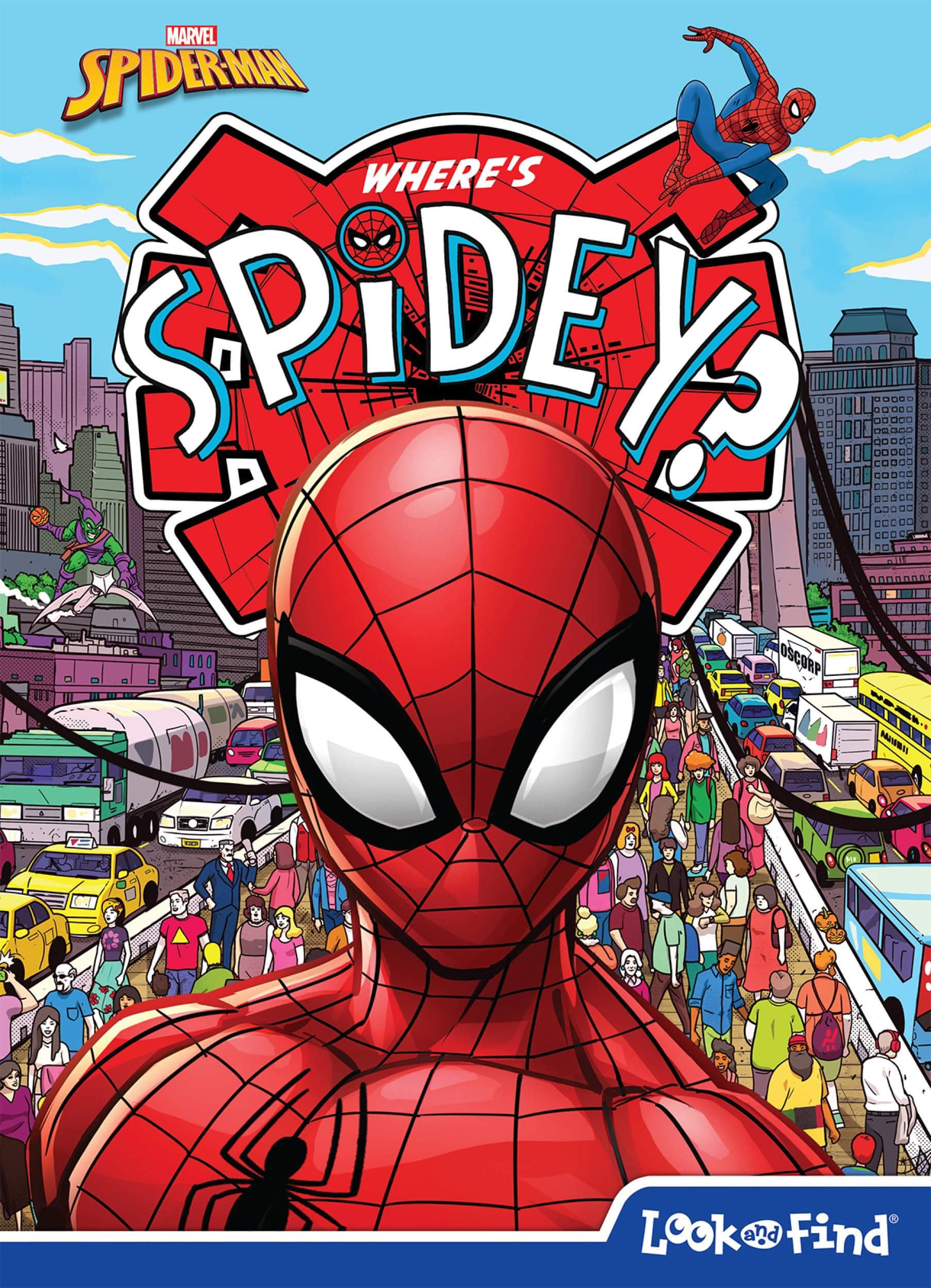 Marvel Spider-man – Where’s Spidey? Look and Find Activity Book