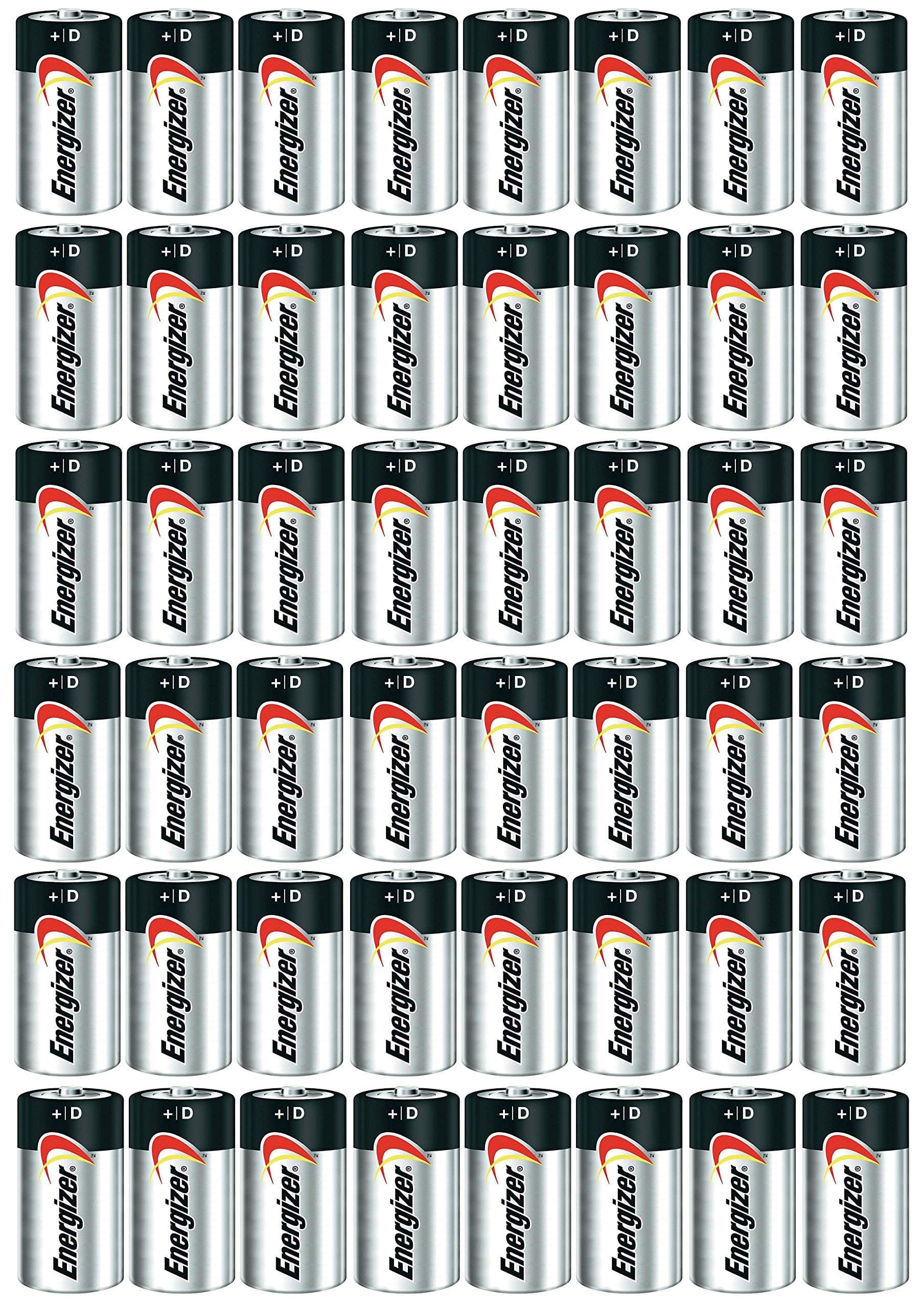 ENERGIZER E95 Max ALKALINE D BATTERY Made in USA Exp. 12-2024 or later - 48 Count