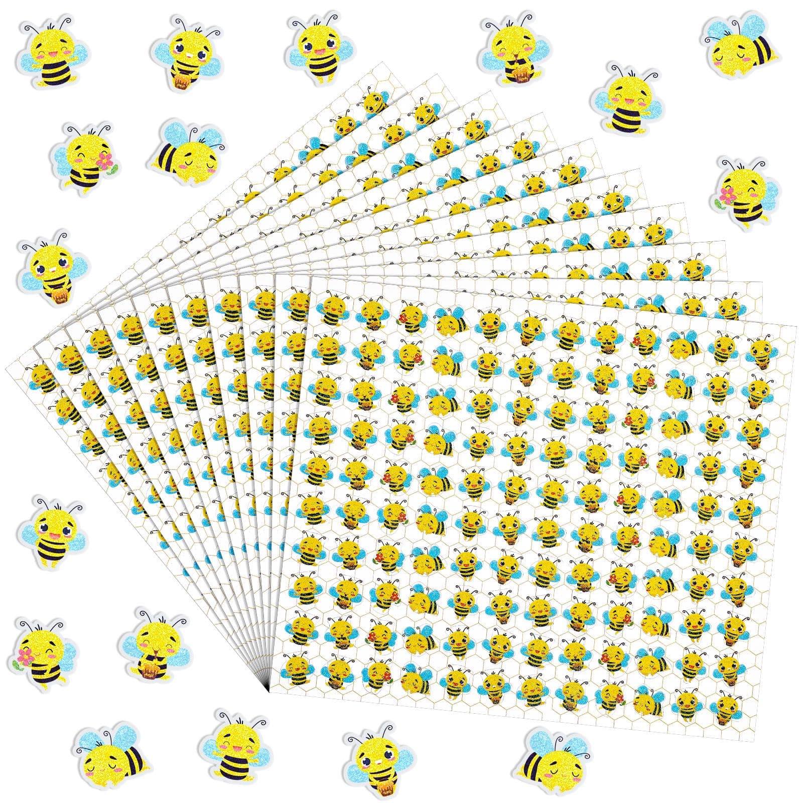 Glitter Small Stickers