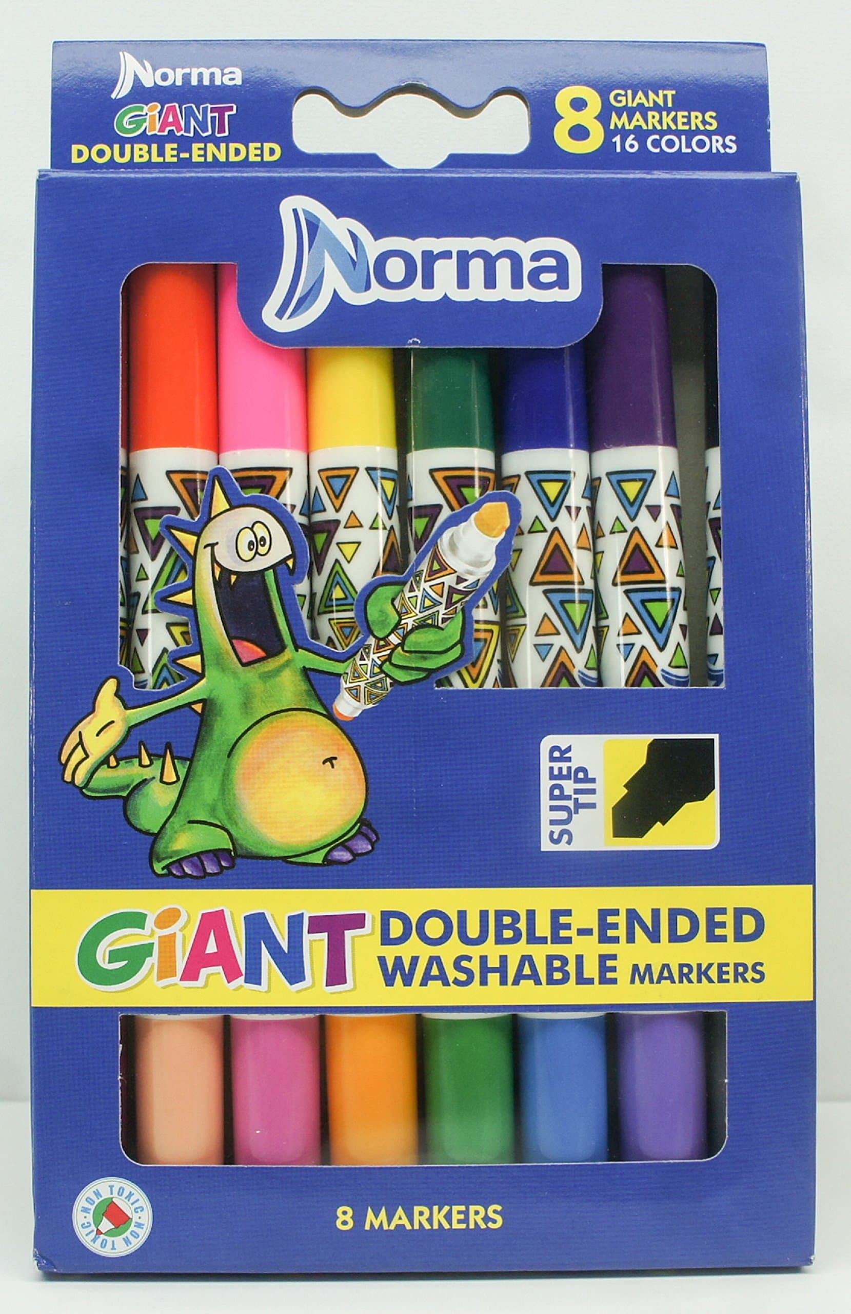 Norma Giant Double Ended Washable Markers