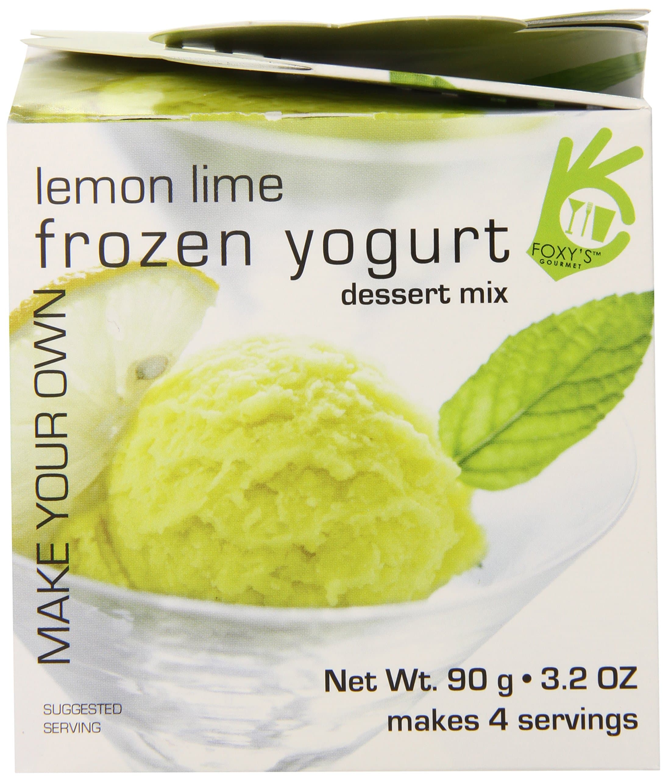 Foxy Gourmet Lemon Lime Yogurt, 3.20-Ounce Boxes (Pack of 3)