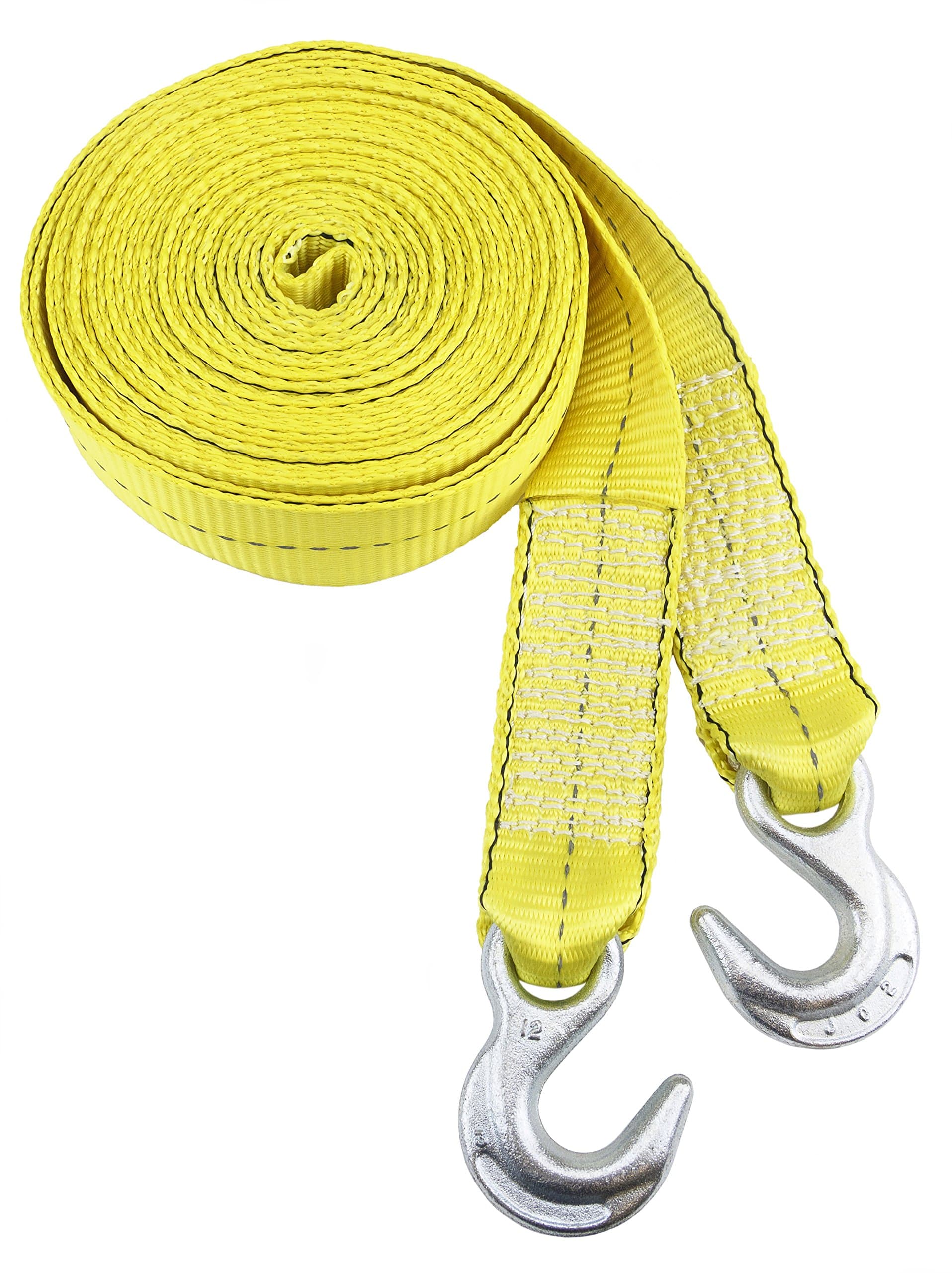 9426500 30' Reflective Tow Strap with Hook Ends