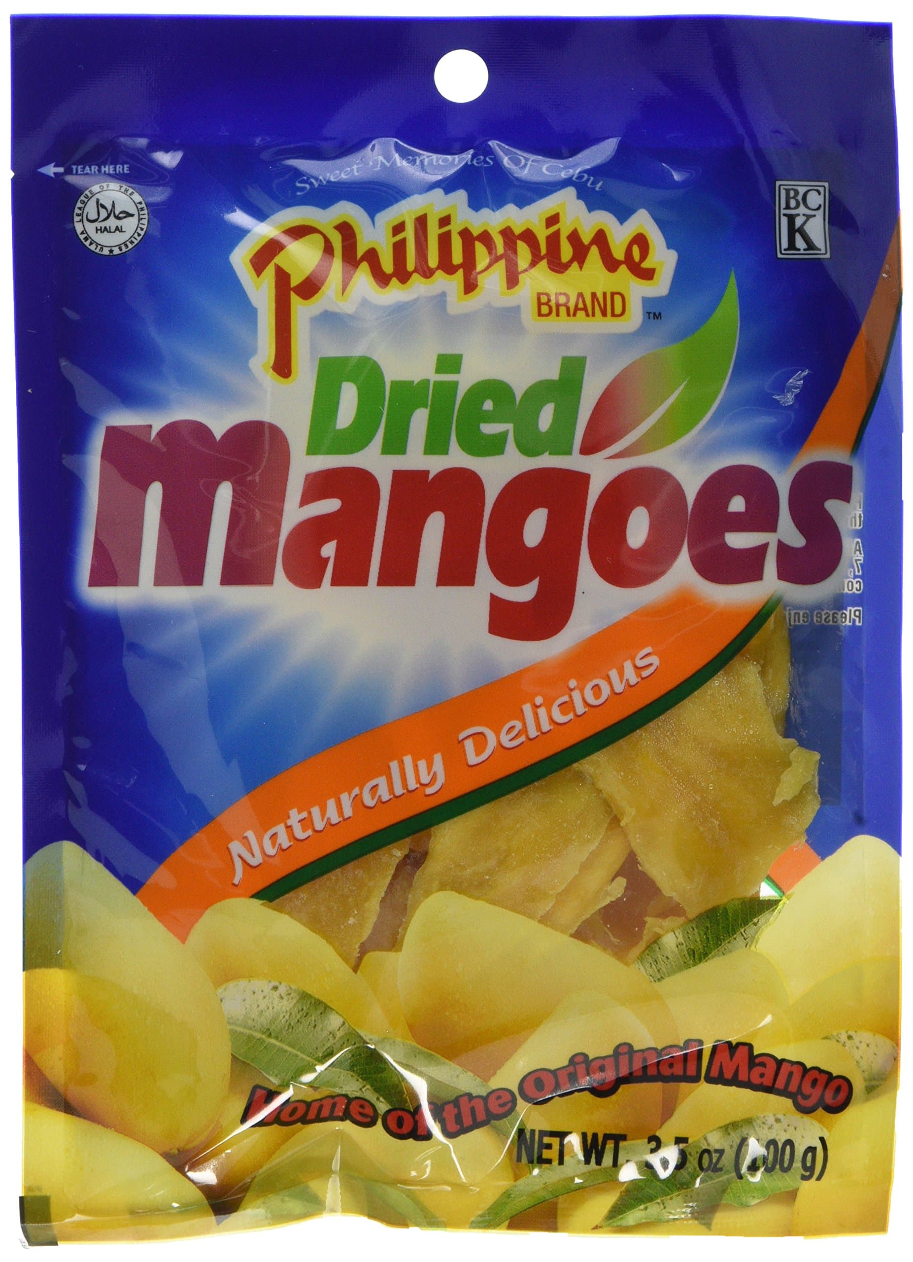 Philippine Brand Dried Mango Candy, 100 g