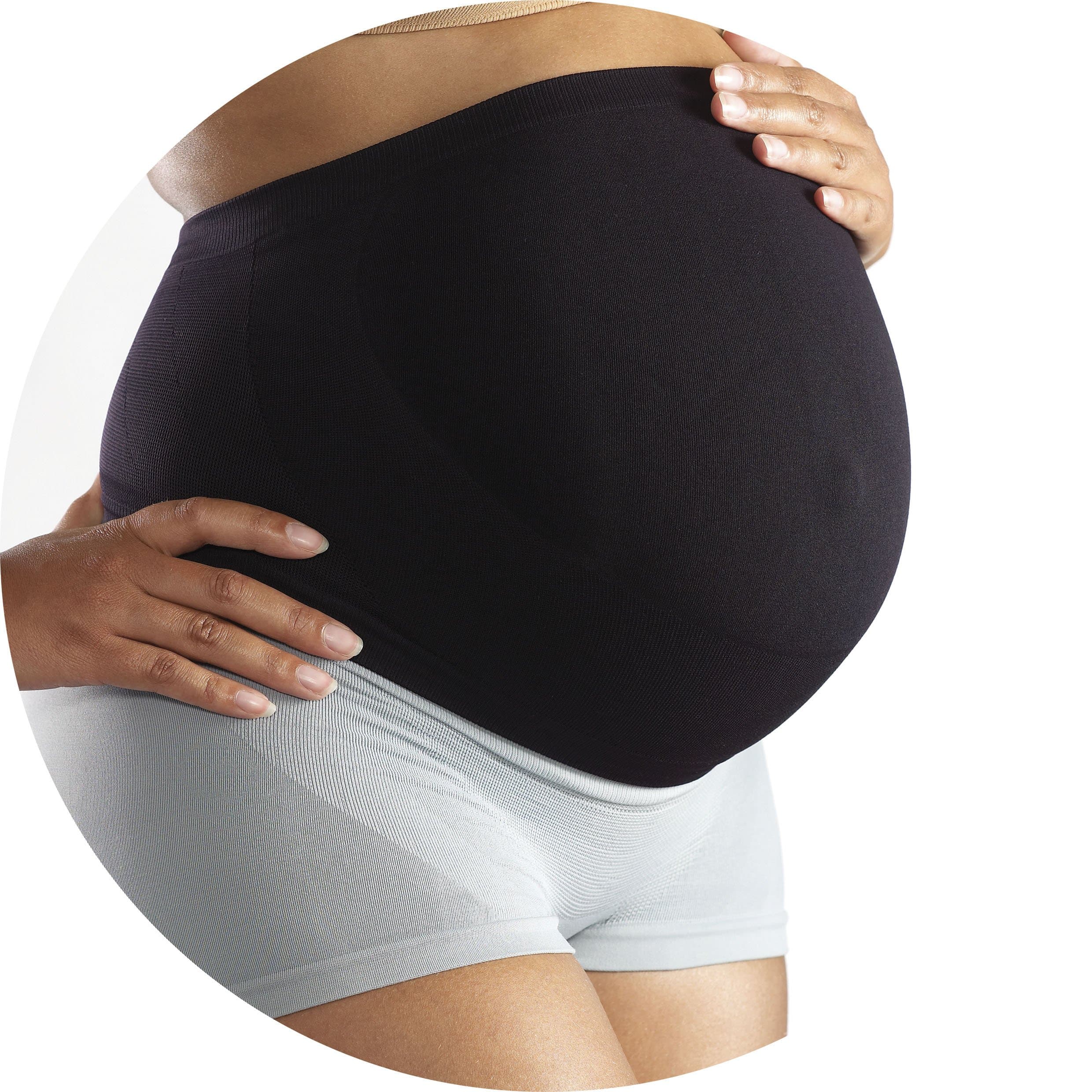 Cantaloop Maternity Support Belt (Large, Black)