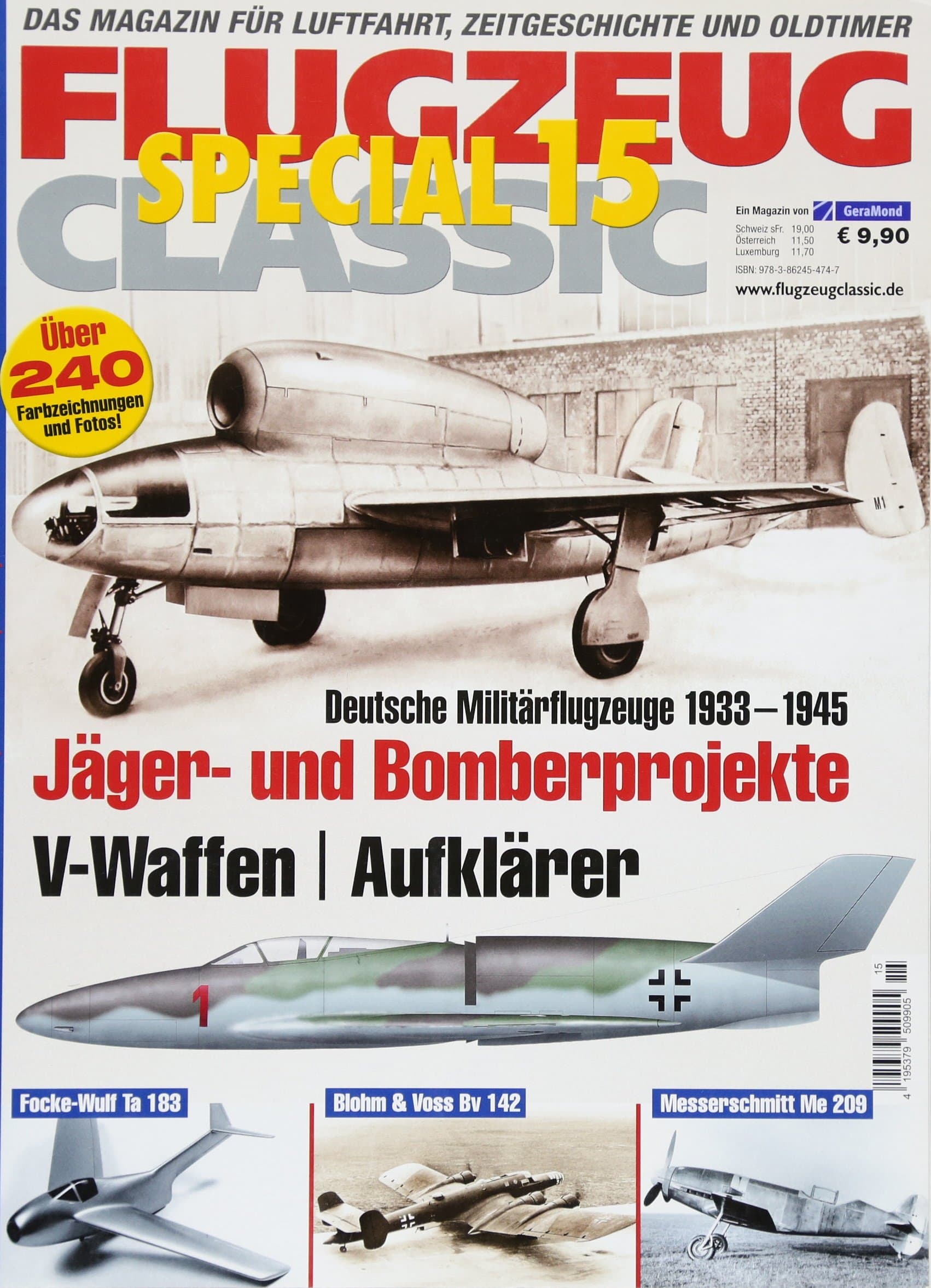 FLUGZEUG CLASSIC Special 15 Perfect Paperback