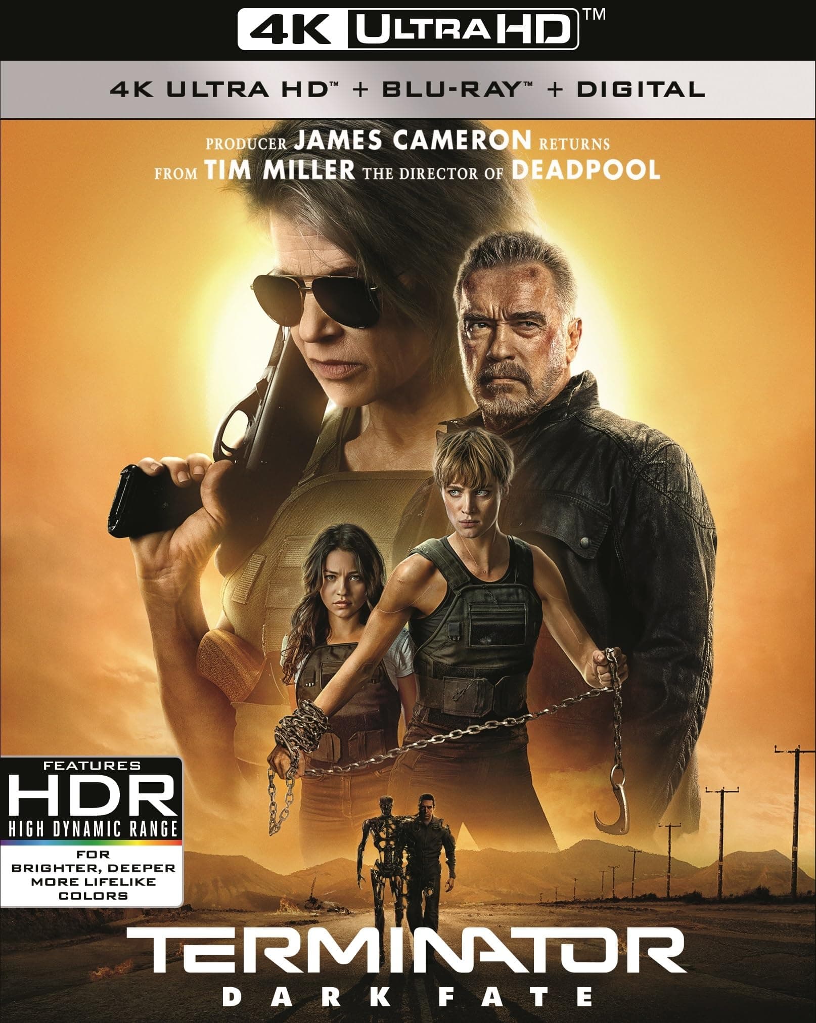 Terminator: Dark Fate (4K UHD + Blu-ray + Digital)