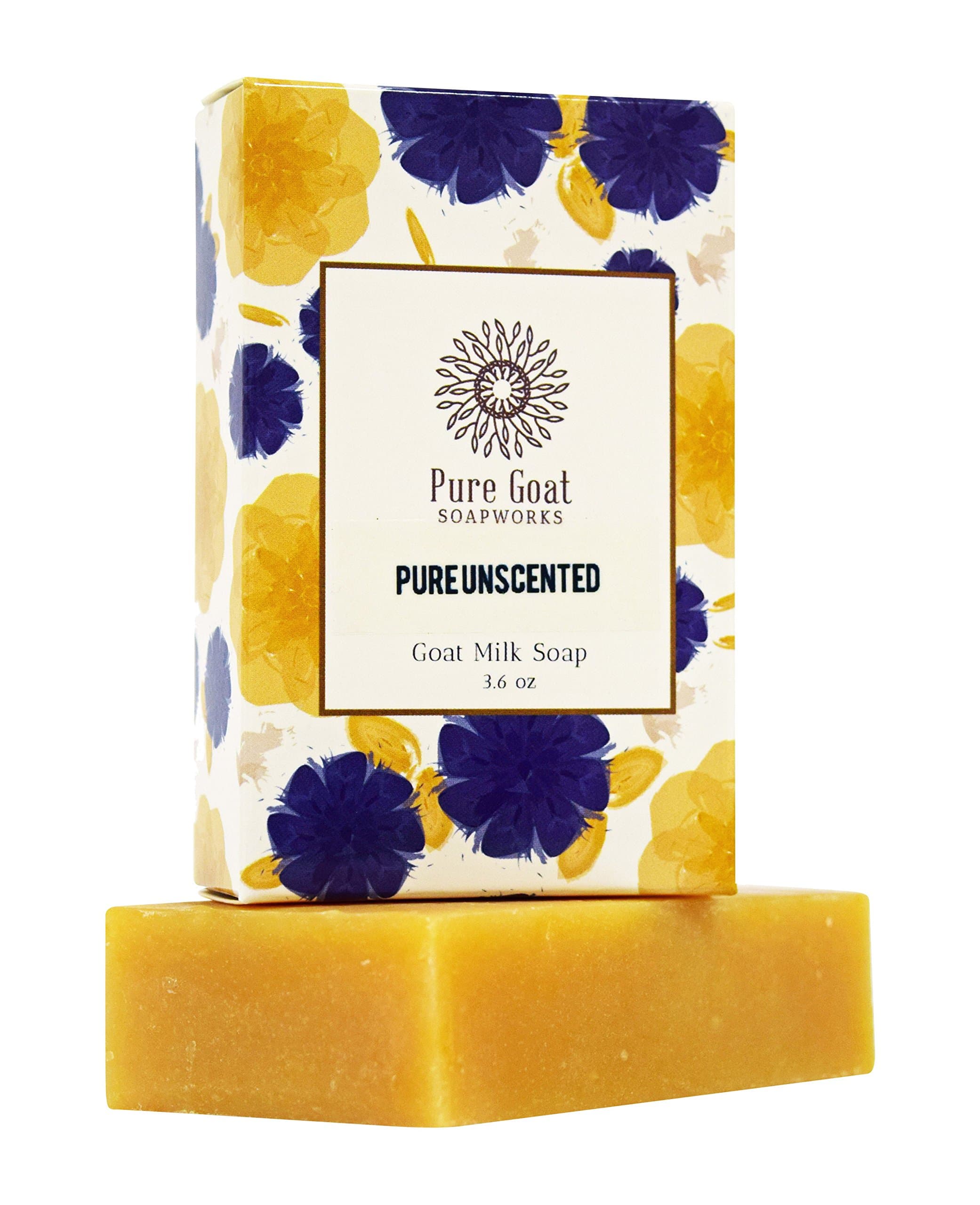 Pure Unscented Goat Milk Soap 2-pack
