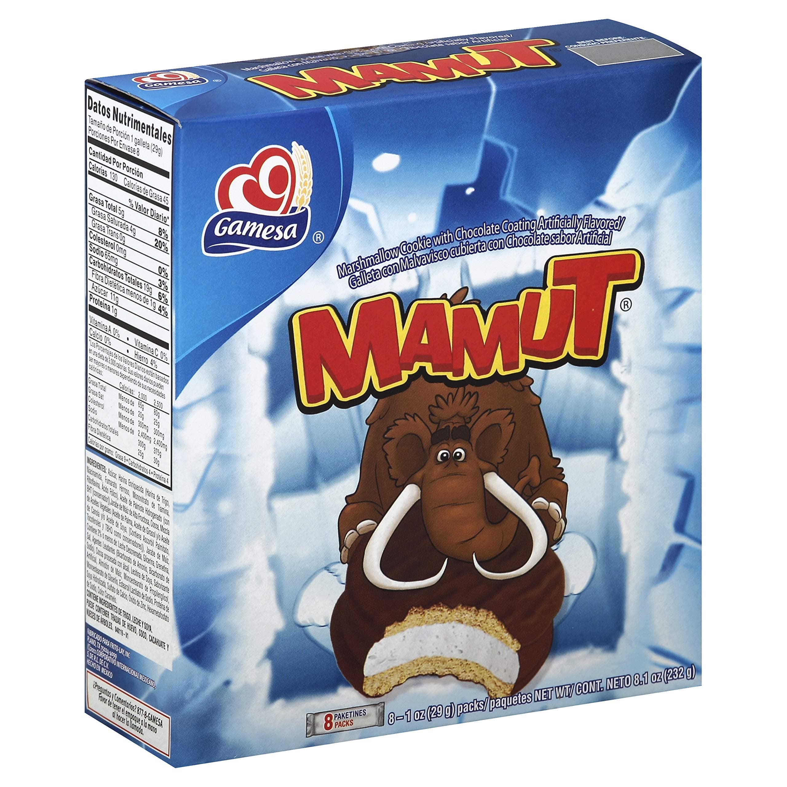 GamesaGamesa Mamut Marshmallow Cookie With Chocolate Coating