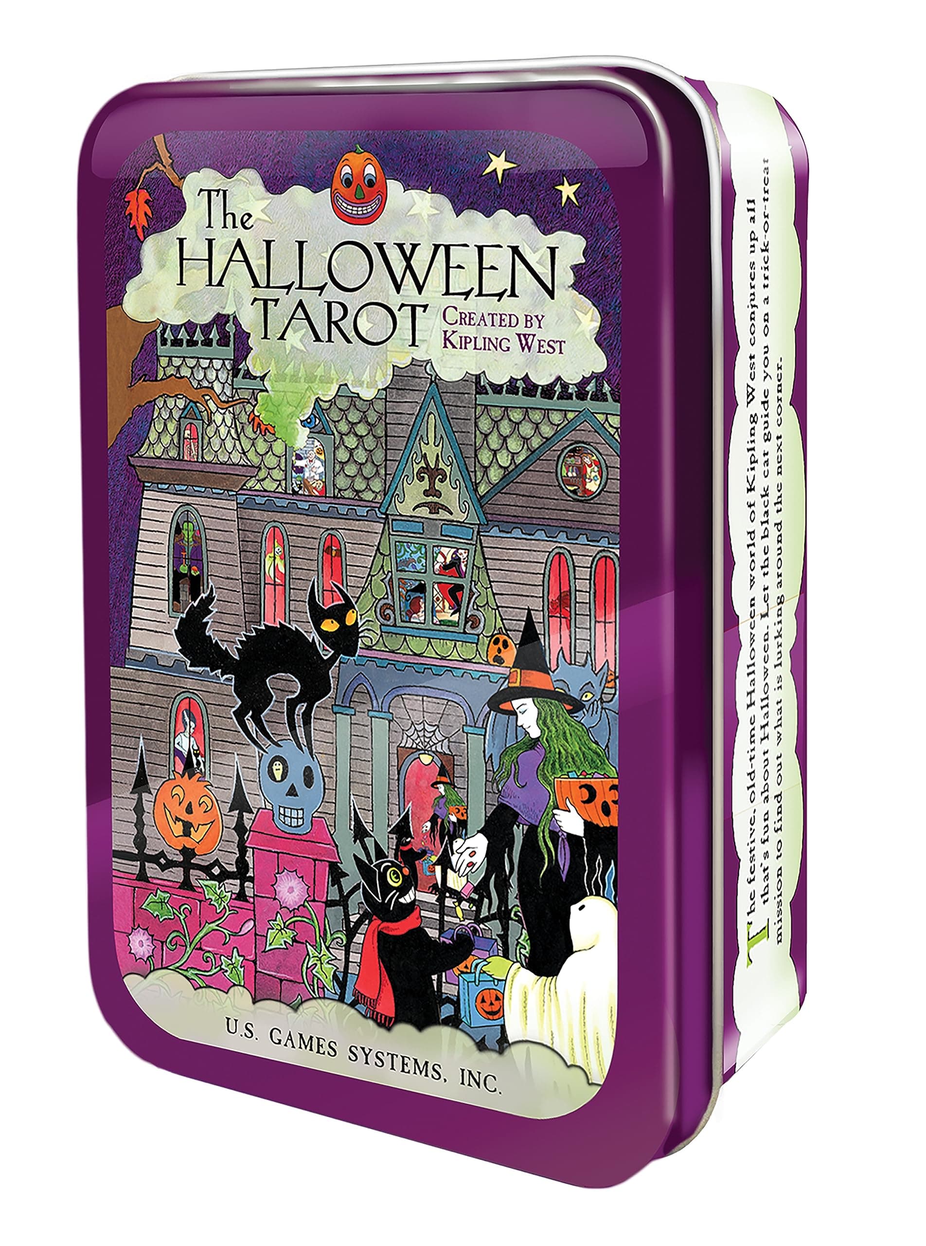 The Halloween Tarot In A Tin