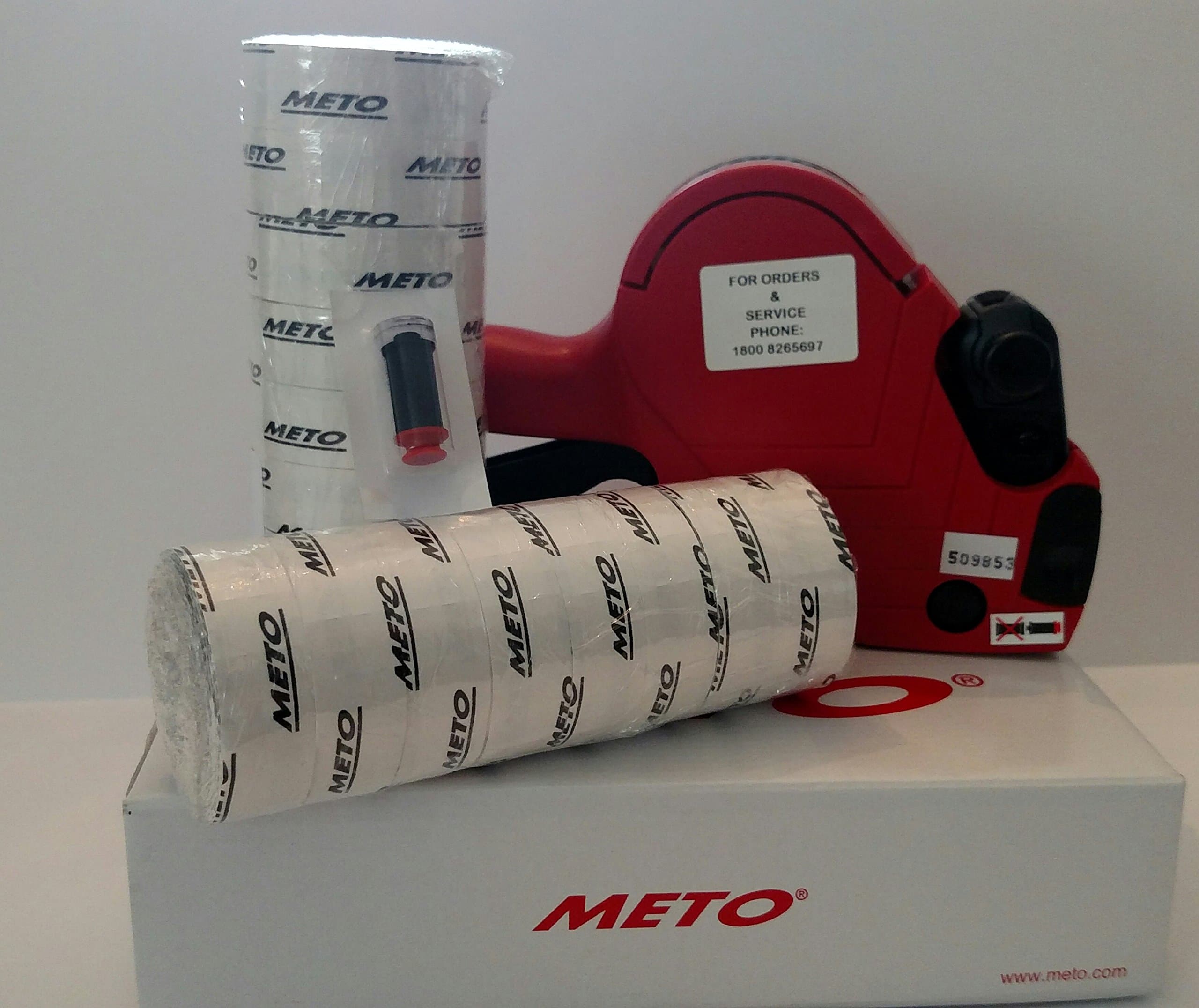 Primark P14 Price Labelgun, Value Pack, Pricing Gun,Box White Labels, Ink Roller