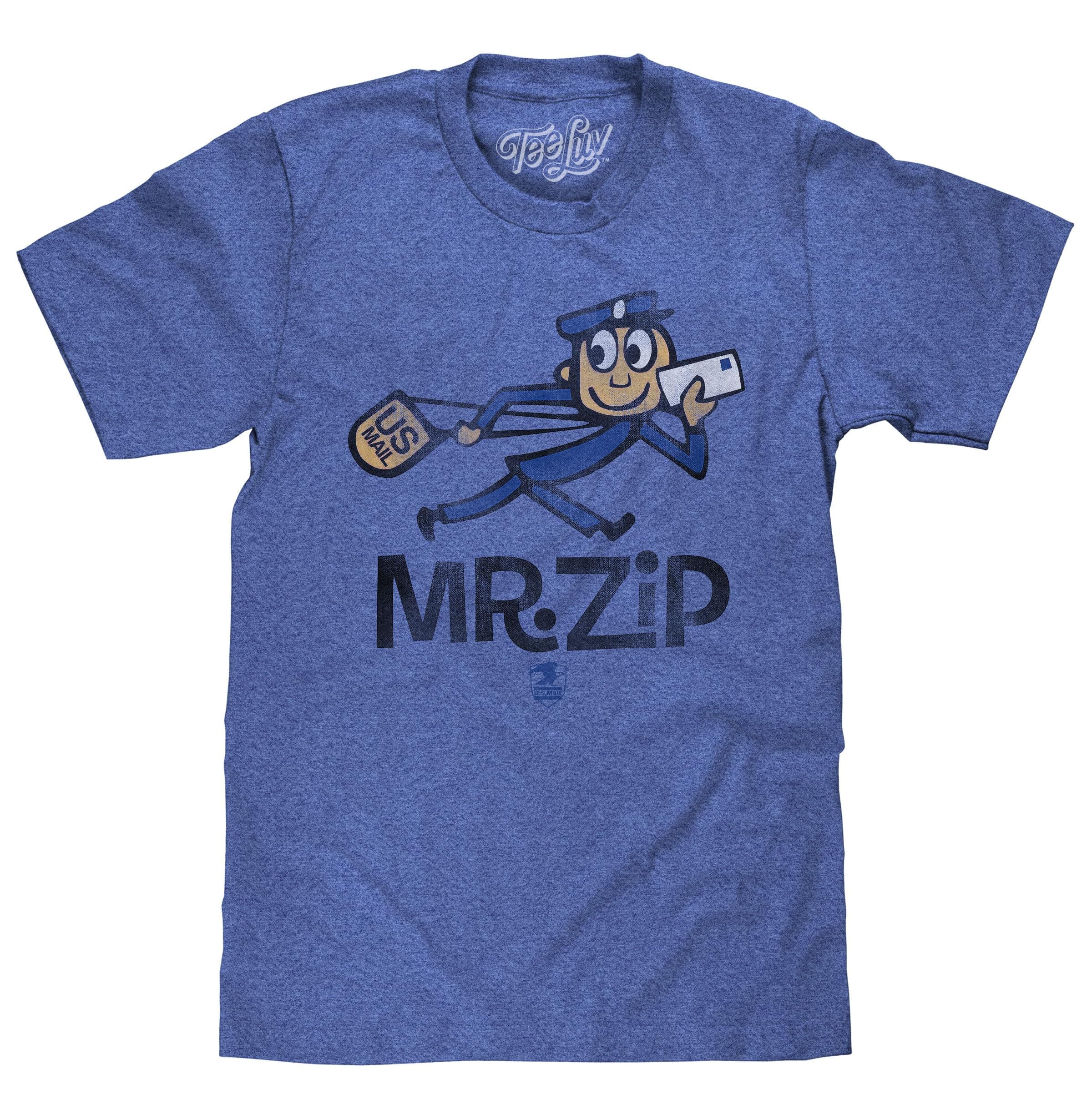 U.S. Mail Mr. Zip T-Shirt - Soft Touch USPS Shirt
