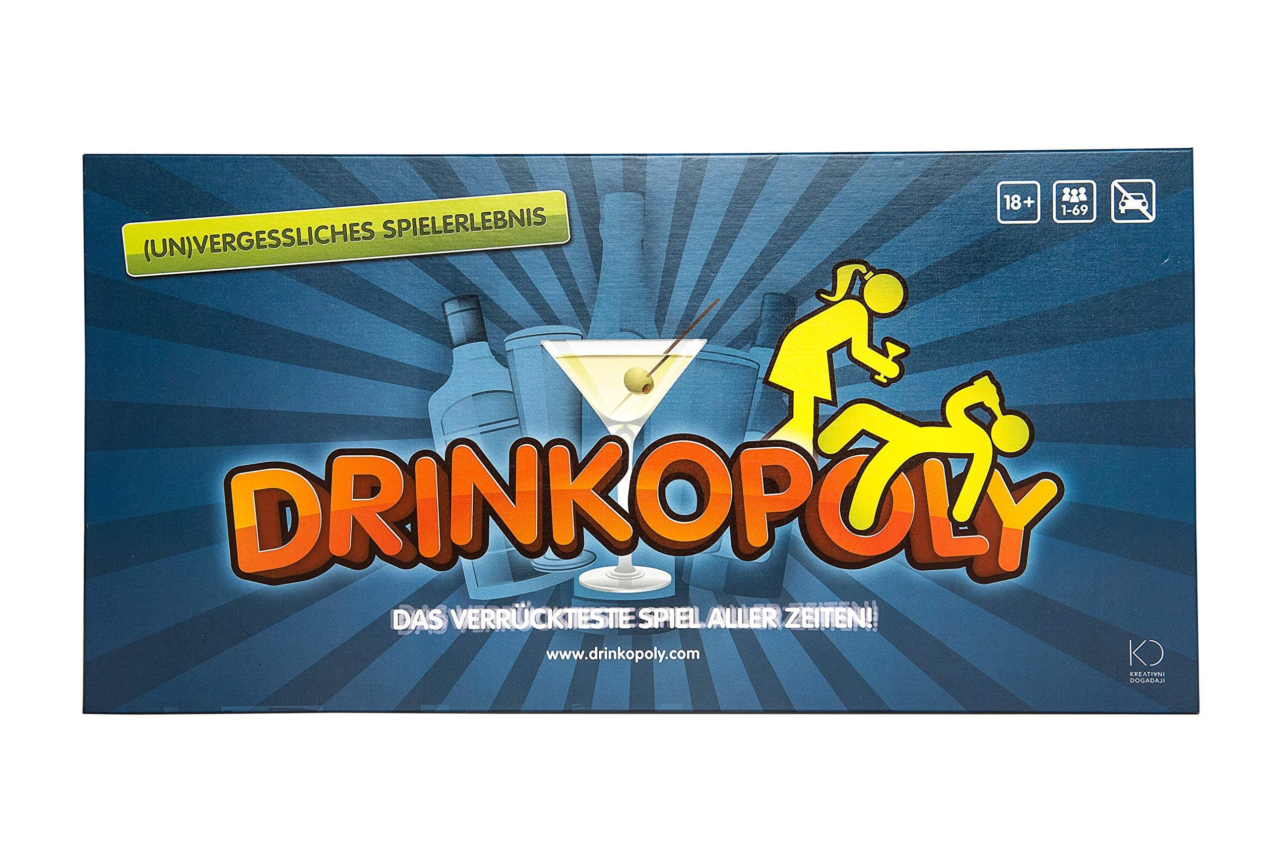 DrinkopolyThe blurriest game ever! - in GERMAN language