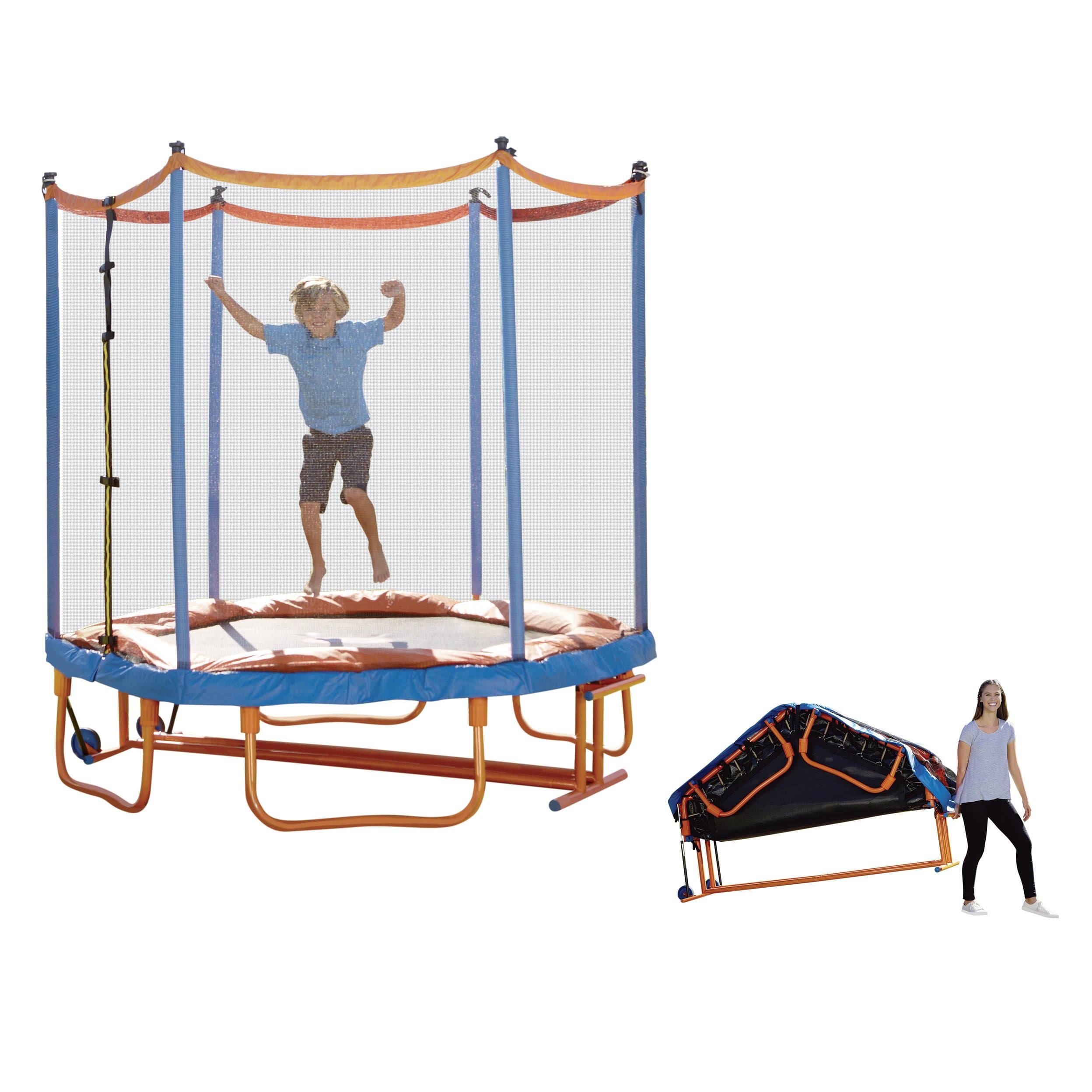 Little Tikes Easy Store 7 ft Folding Trampoline