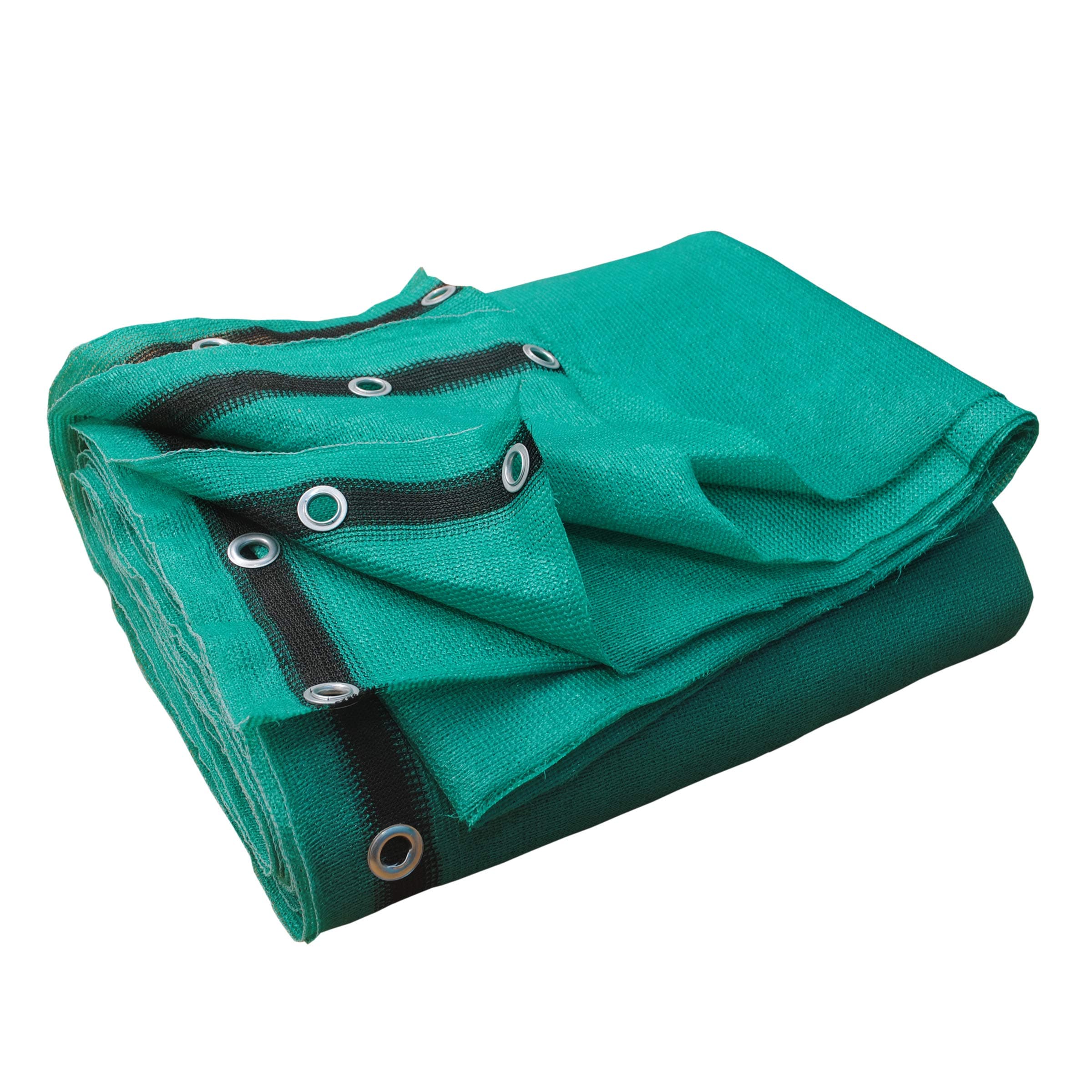 Nmk Nets Green Shade Net 90% Uv Protected For Terrece Garden, Green House, Balcony And Gardening Multipurpose With Attached Eyelets (8 X 20 Feet, Green), Pack Of 1