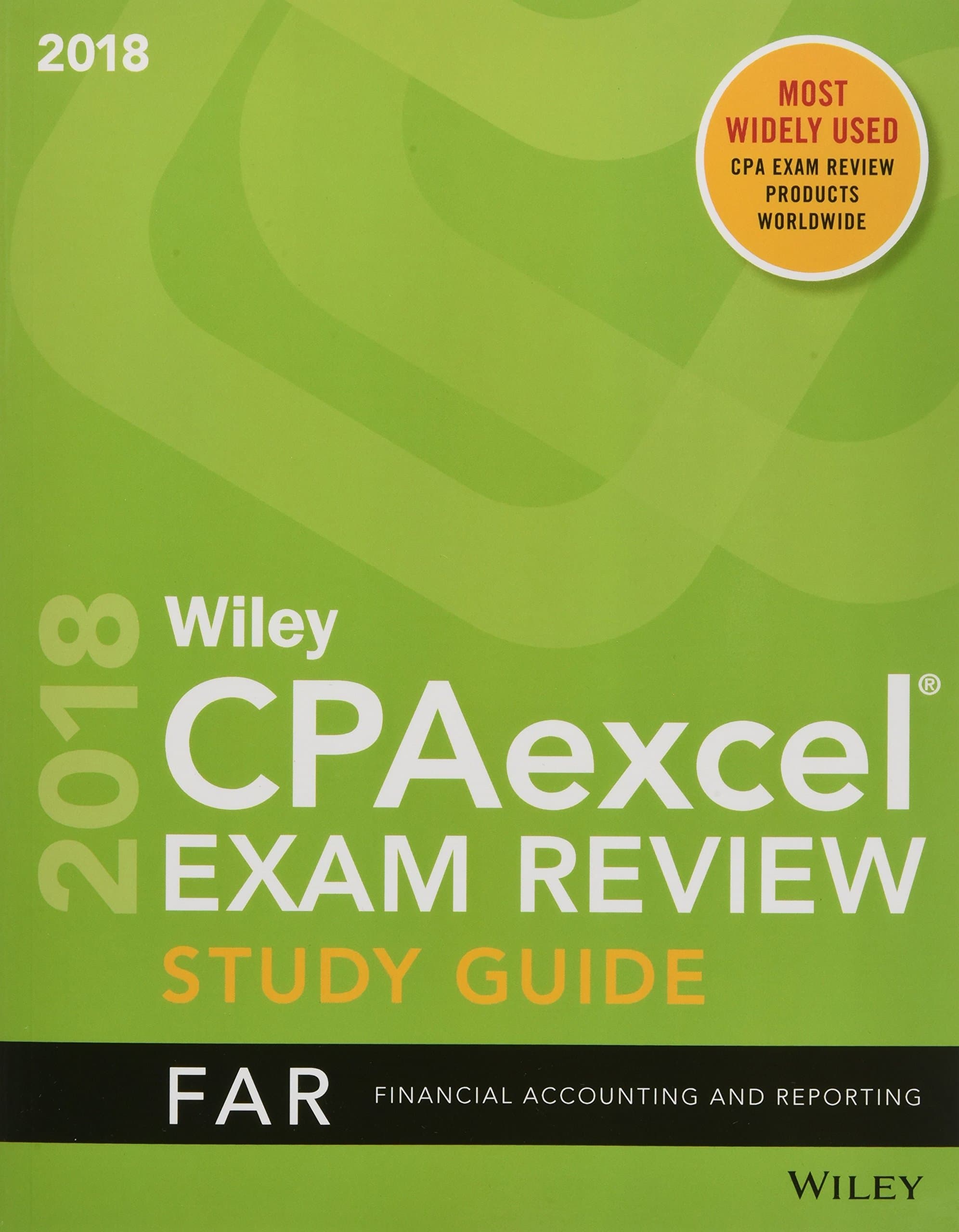 Wiley CPAexcel Exam Review 2018 Study Guide: Financial Accounting and Reporting