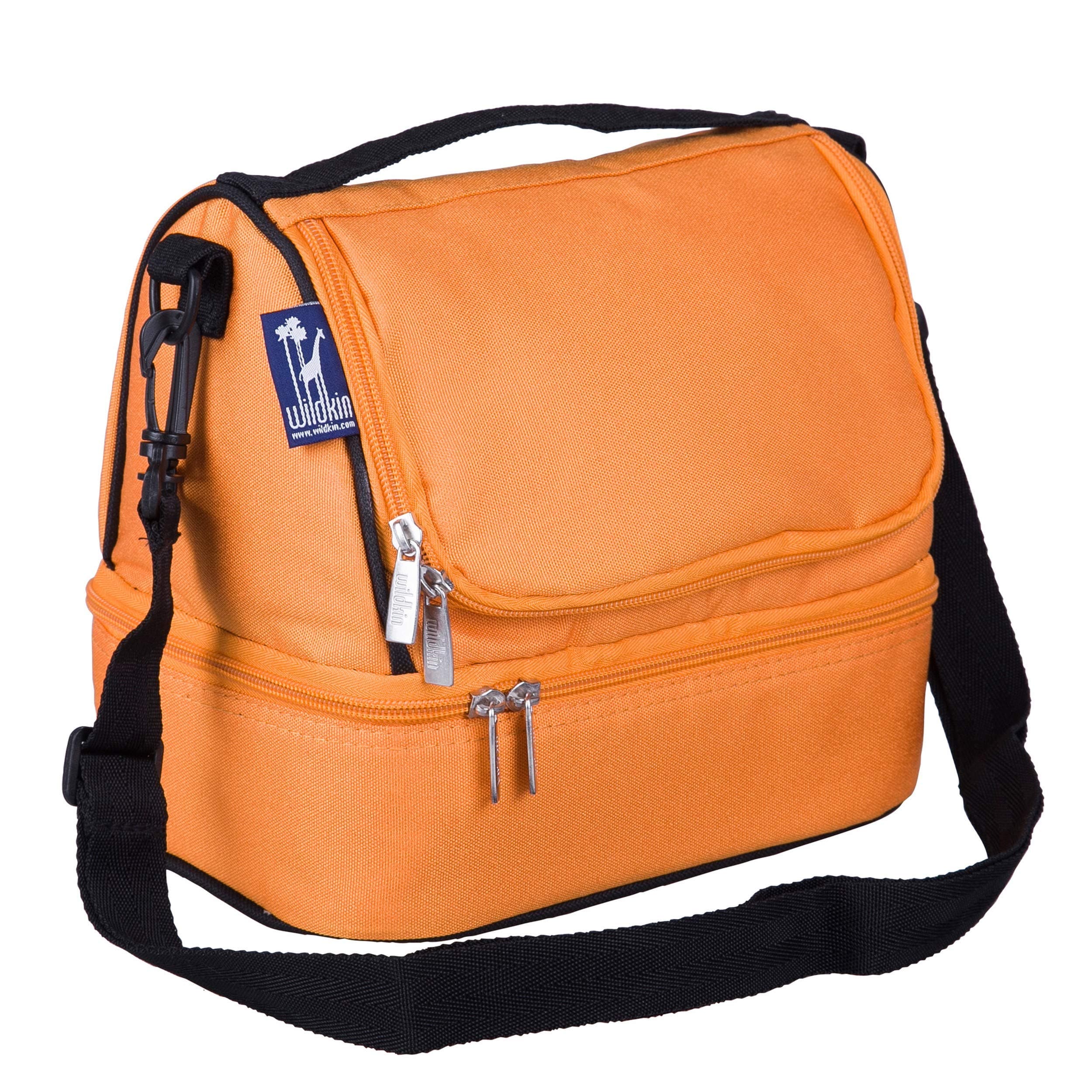 Wildkin Bengal Orange Two Compartment Lunch Bag
