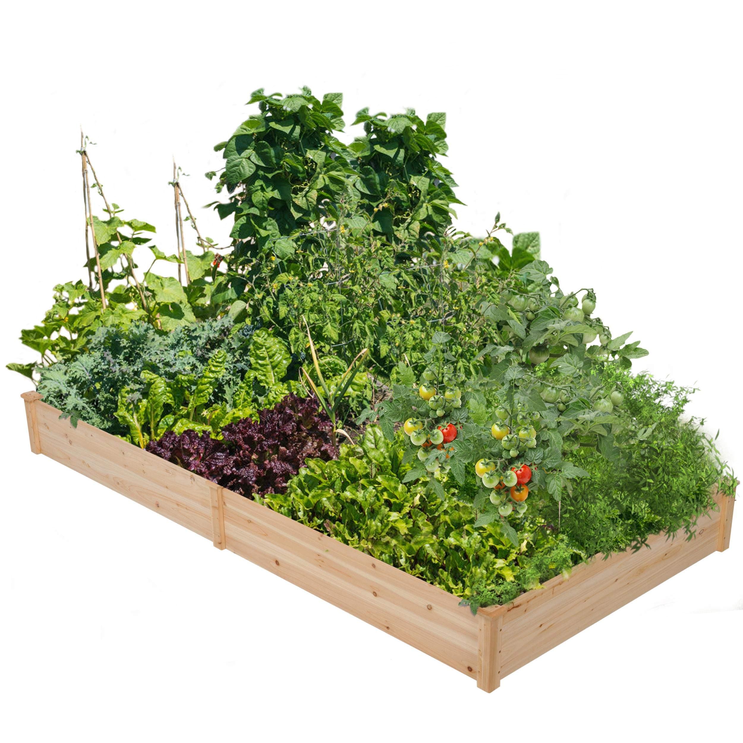 Yaheetech Raised Garden Bed 8x4ft
