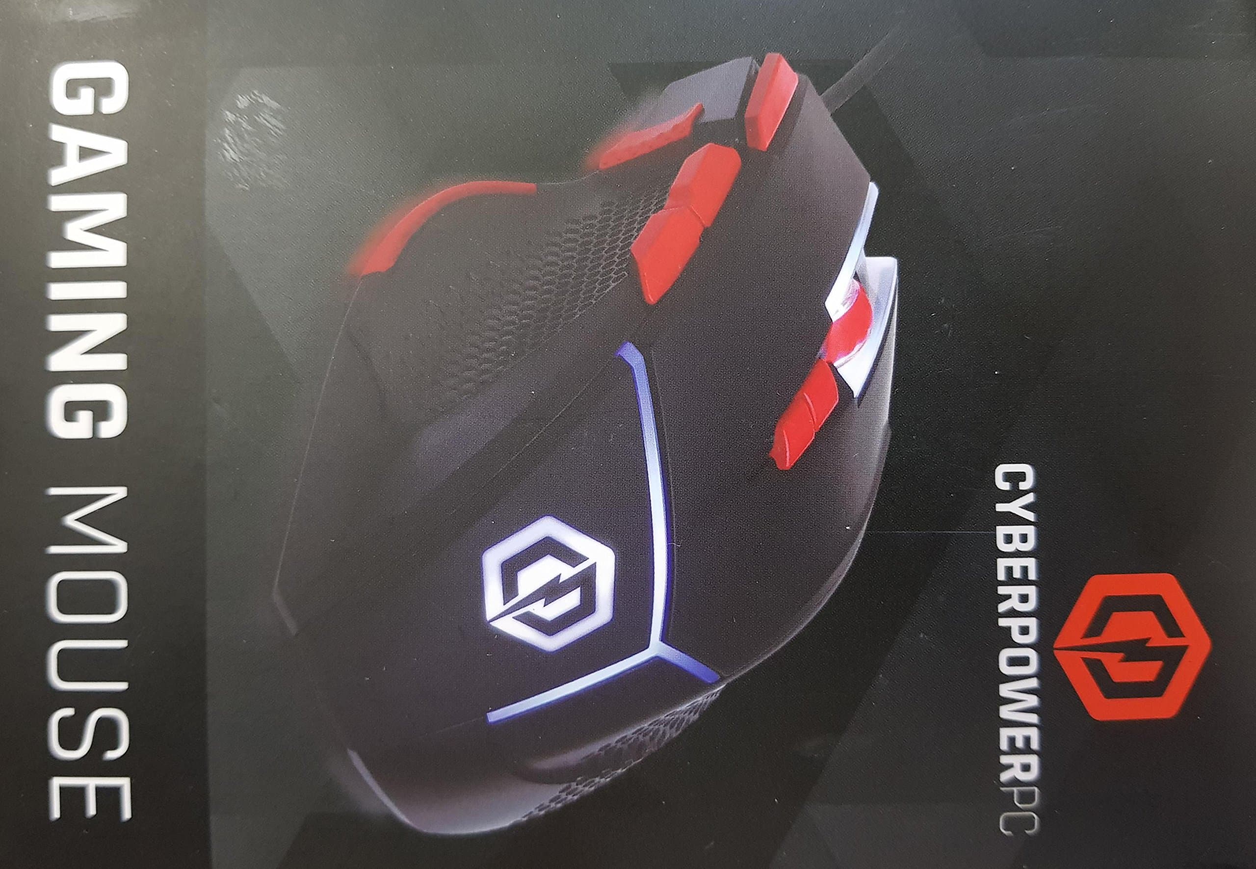 CyberpowerPC Standard 4000 DPI with Weight System Optical Gaming Mouse