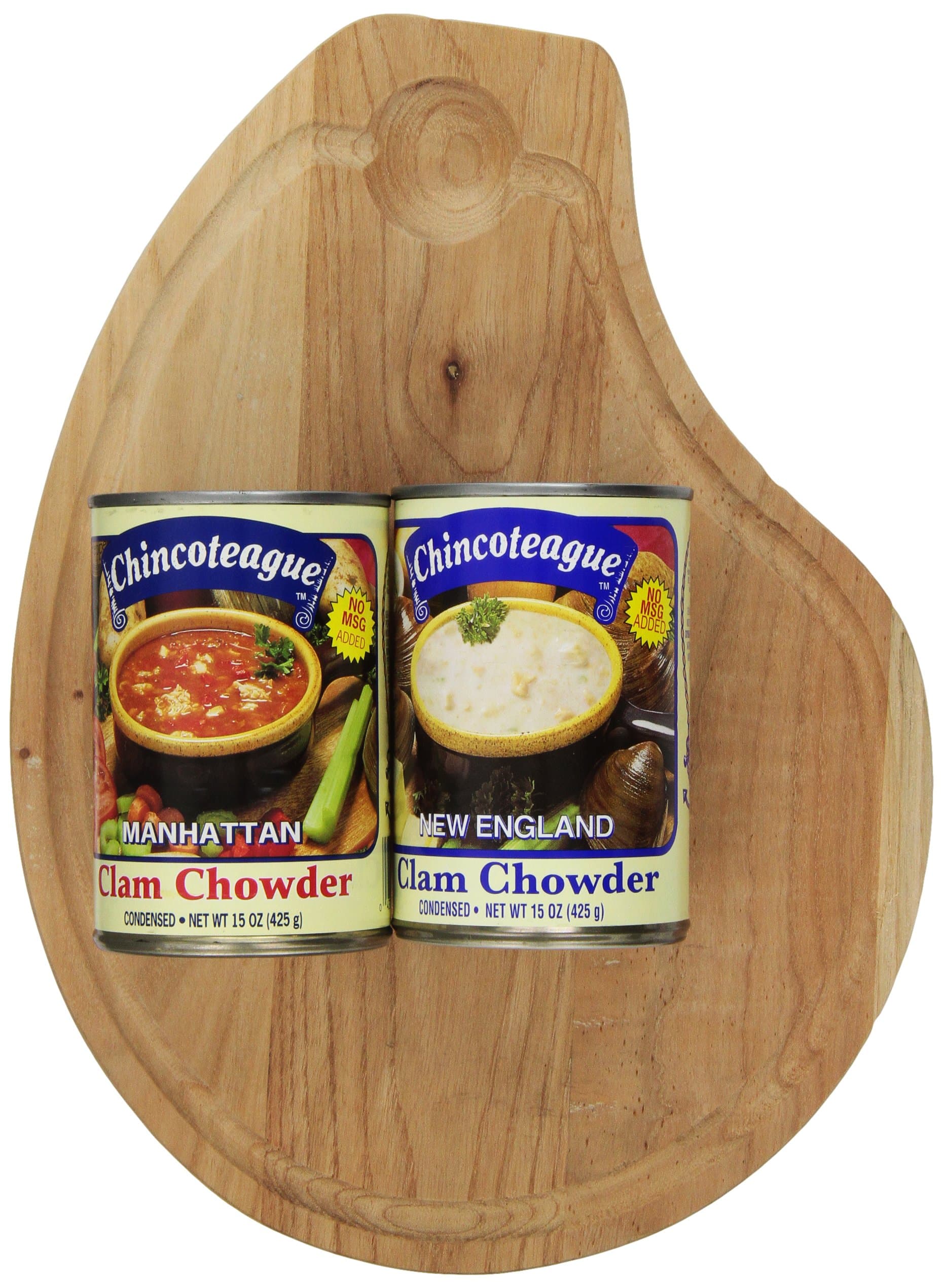 Chincoteague Seafood Bread Board Chowder Duo, 15 Oz