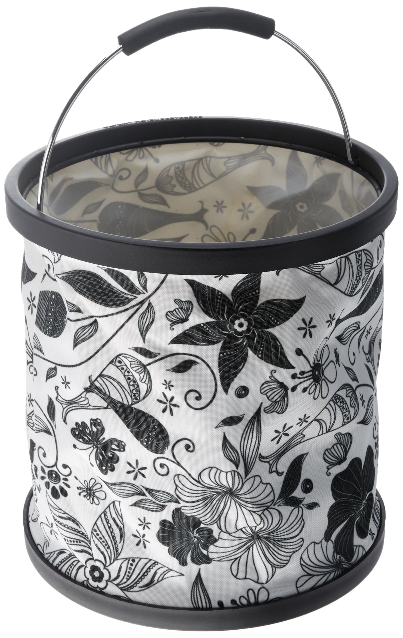 Presto Buckets, 2.9-Gallon, Black and White