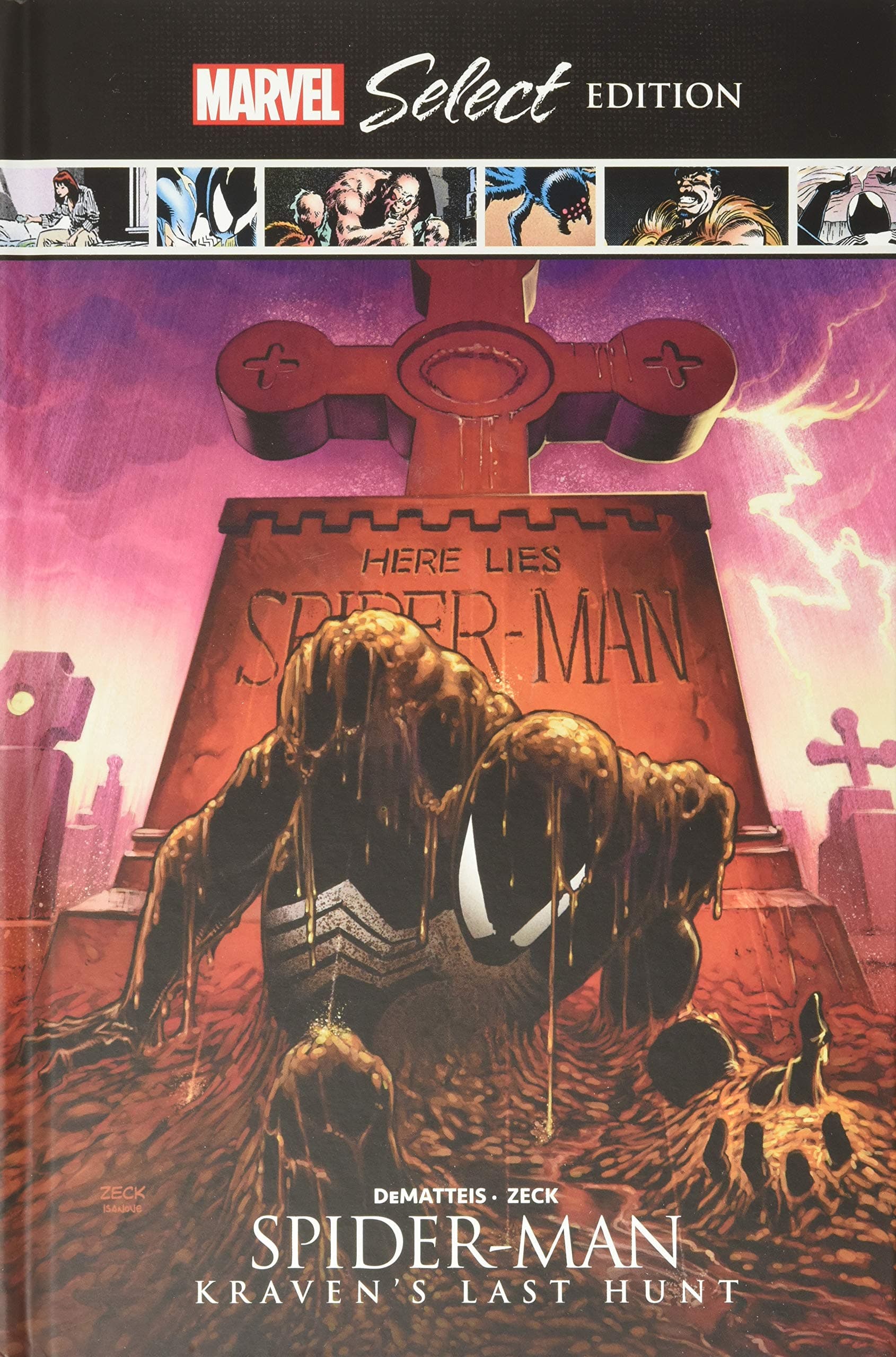 Spider-man: Kraven's Last Hunt Marvel Select Edition Hardcover – Big Book, 16 February 2021