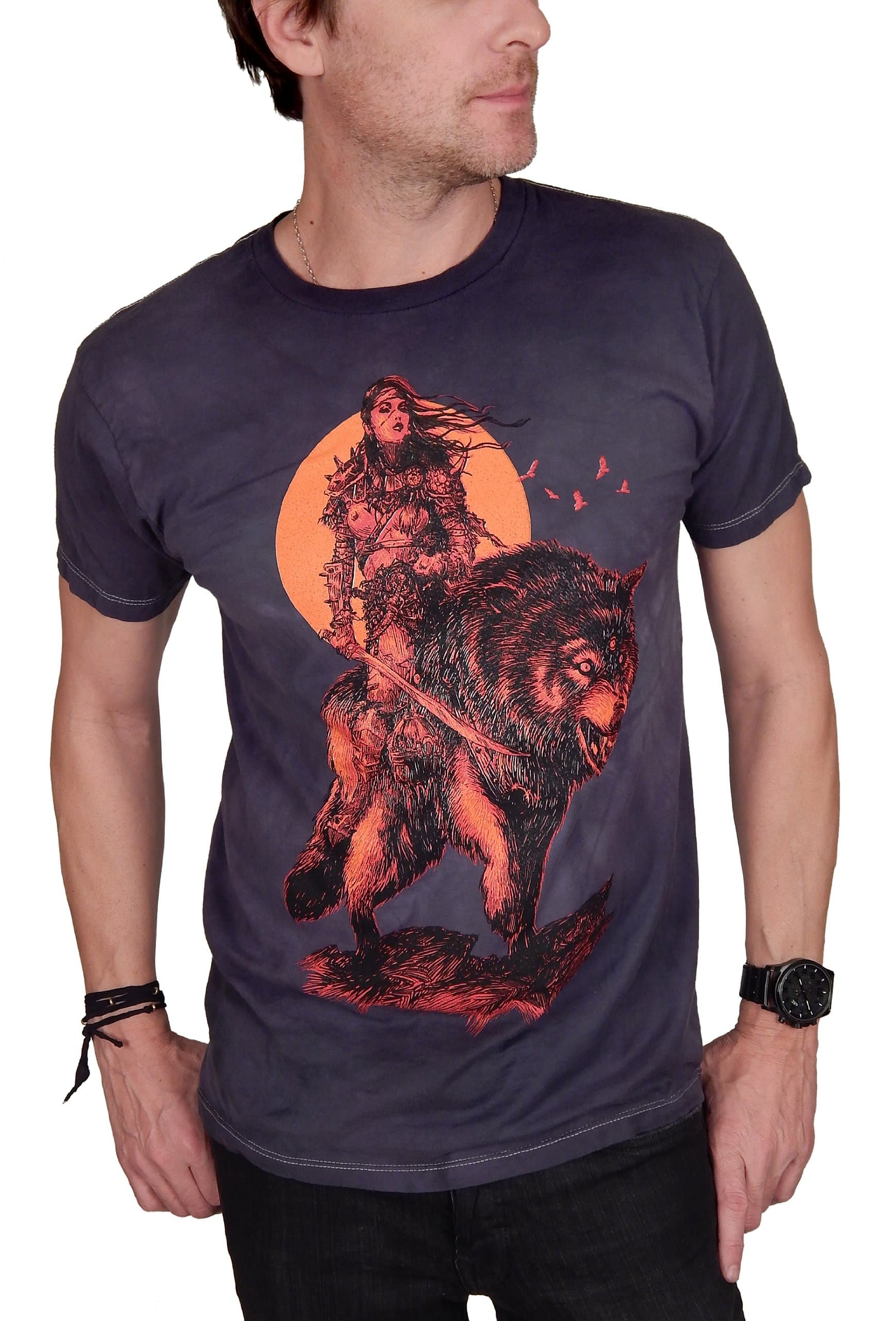 Junker Designs Men's Wolf T-Shirt
