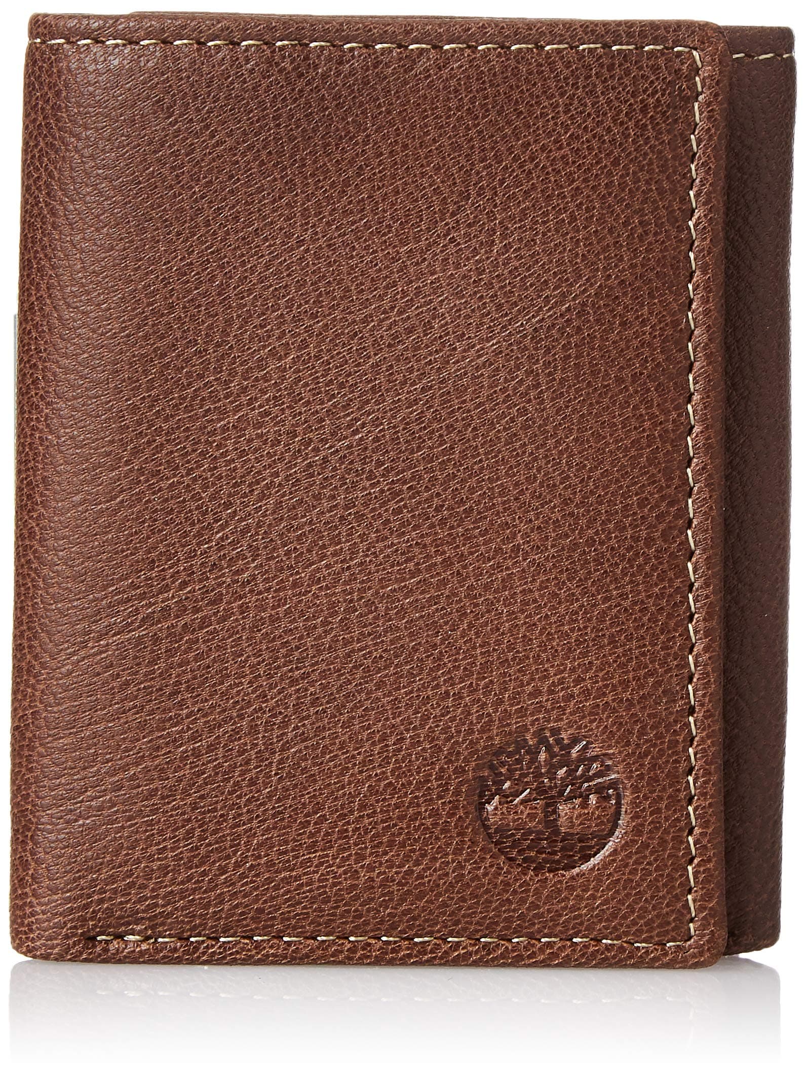 Men's Genuine Leather RFID Blocking Trifold Wallet