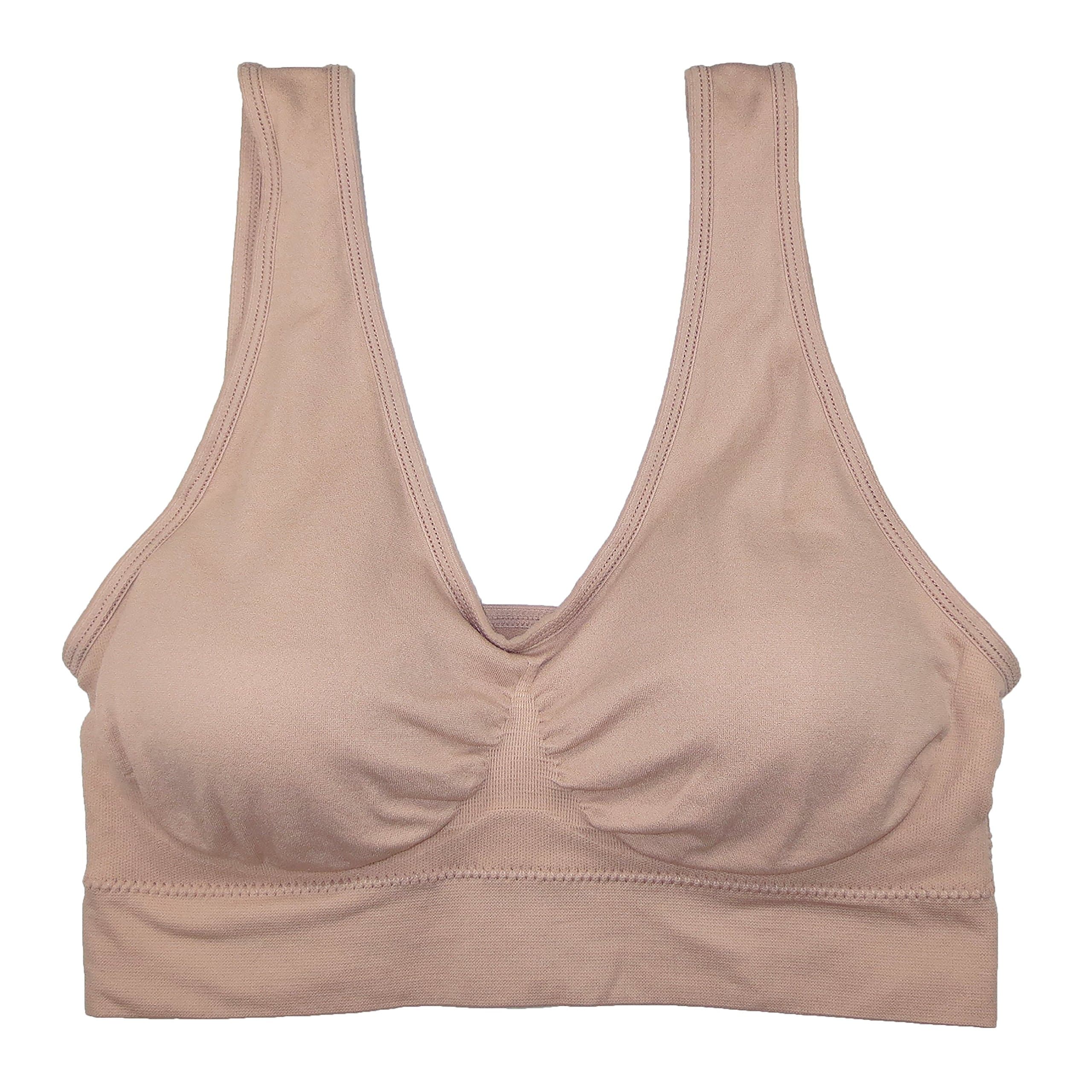 CoobieSeamless Comfort Bra, Rose Dust, Medium